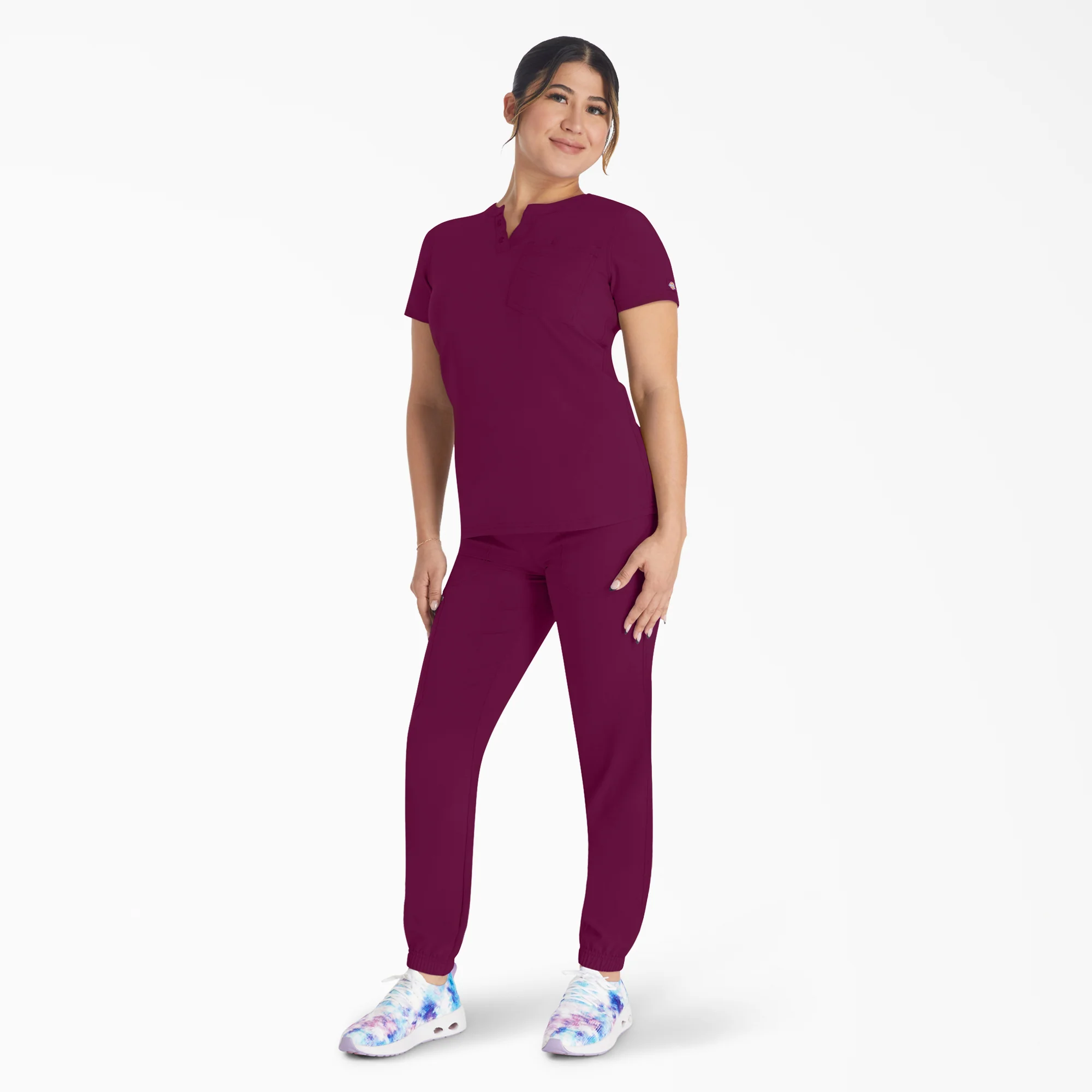 Women's EDS NXT Henley Scrub Top 5 Women's EDS NXT Henley Scrub Top