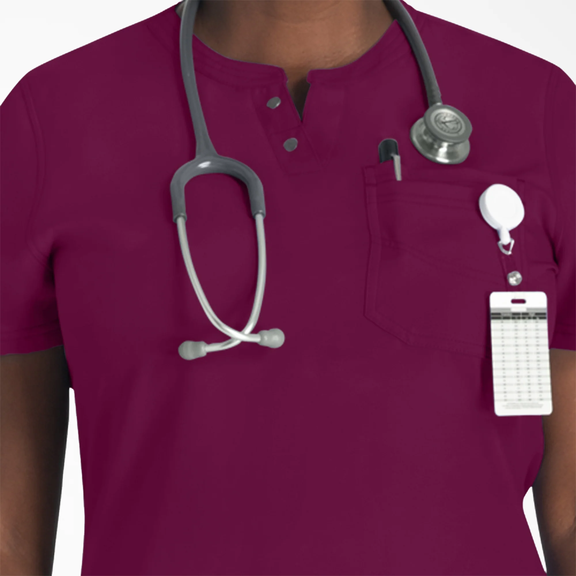 Women's EDS NXT Henley Scrub Top 6 Women's EDS NXT Henley Scrub Top