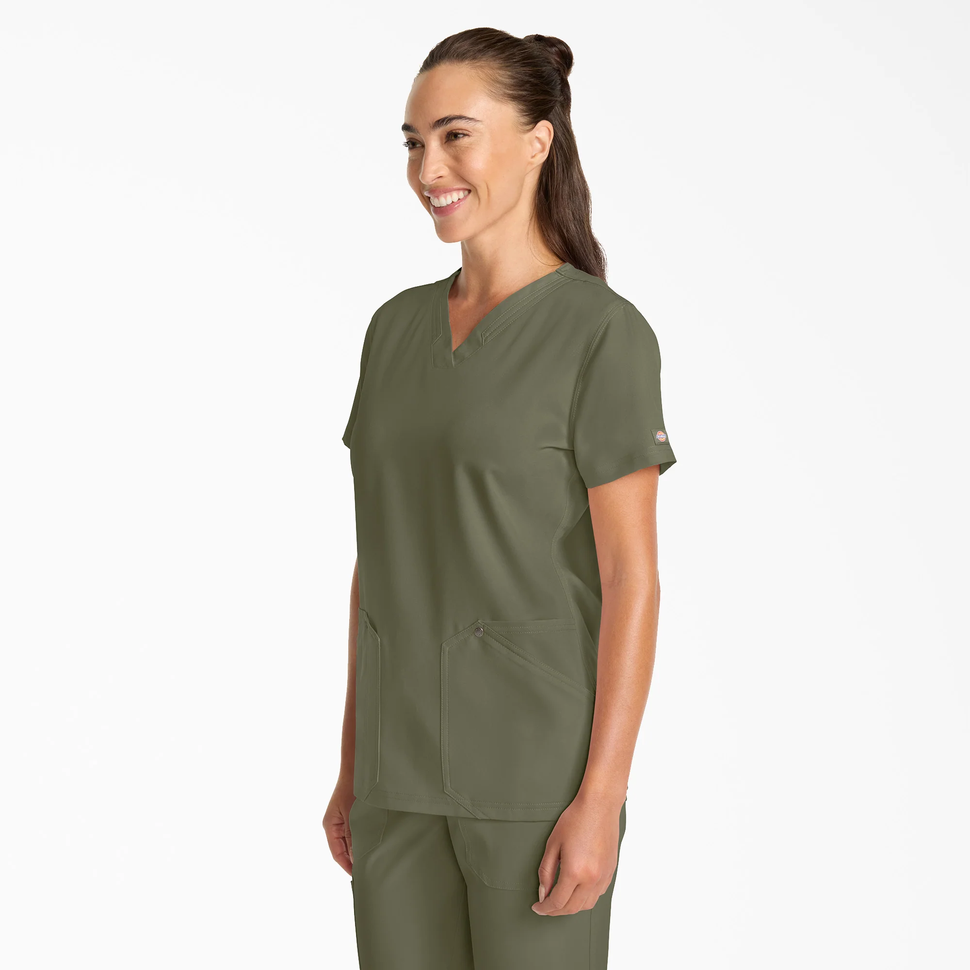 Women's EDS NXT V-Neck Scrub Top 3 Women's EDS NXT V-Neck Scrub Top
