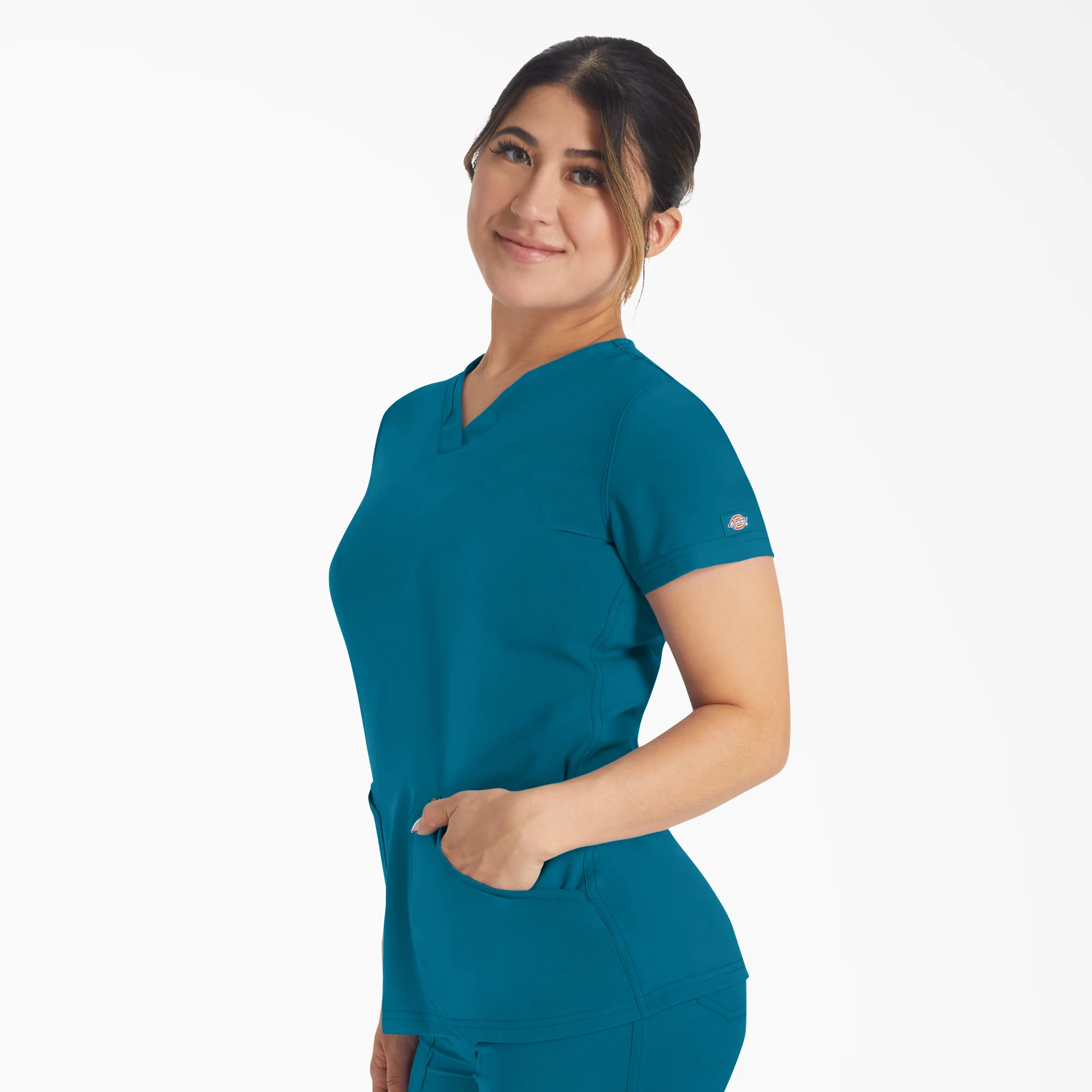 Women's EDS NXT V-Neck Scrub Top 3 Women's EDS NXT V-Neck Scrub Top