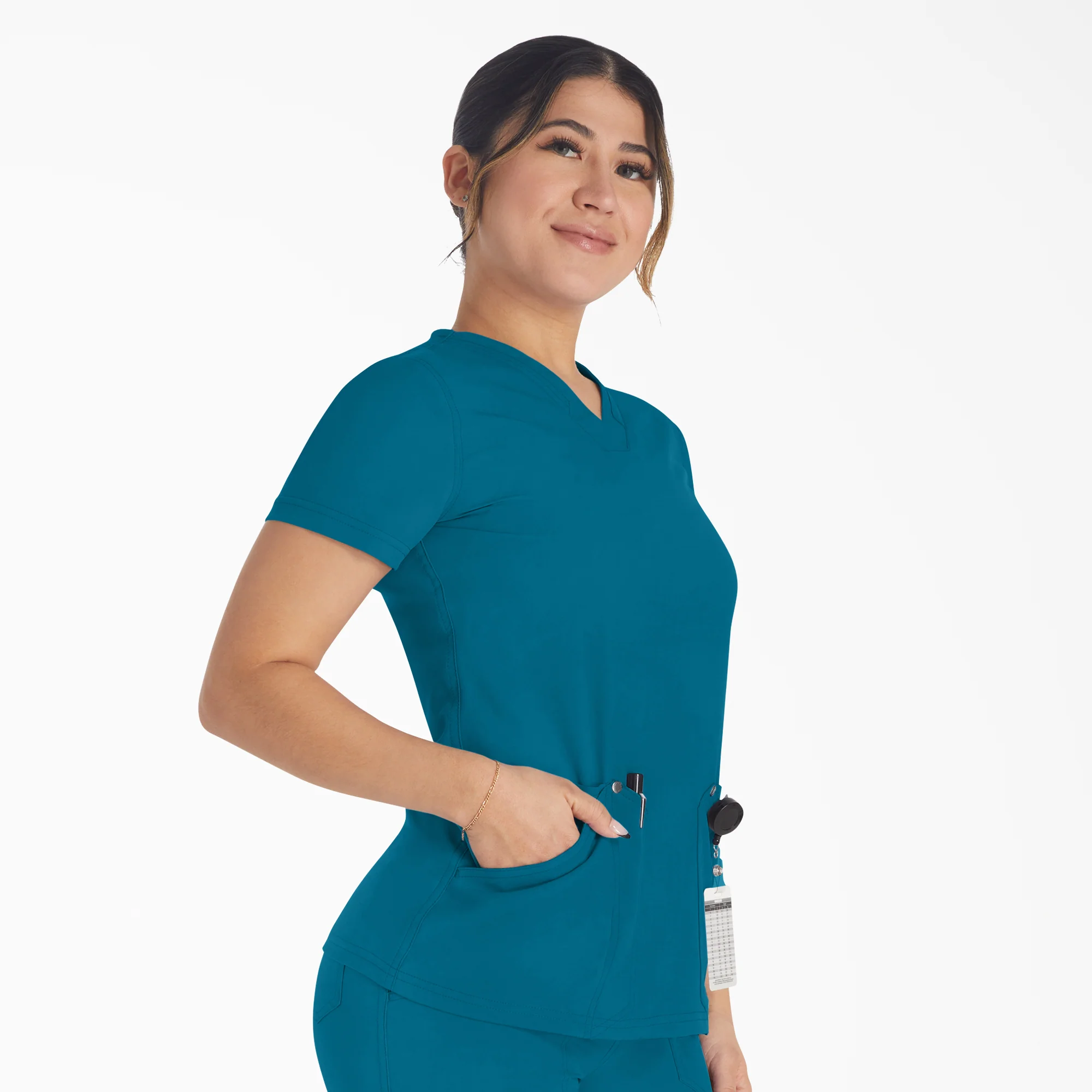 Women's EDS NXT V-Neck Scrub Top 4 Women's EDS NXT V-Neck Scrub Top