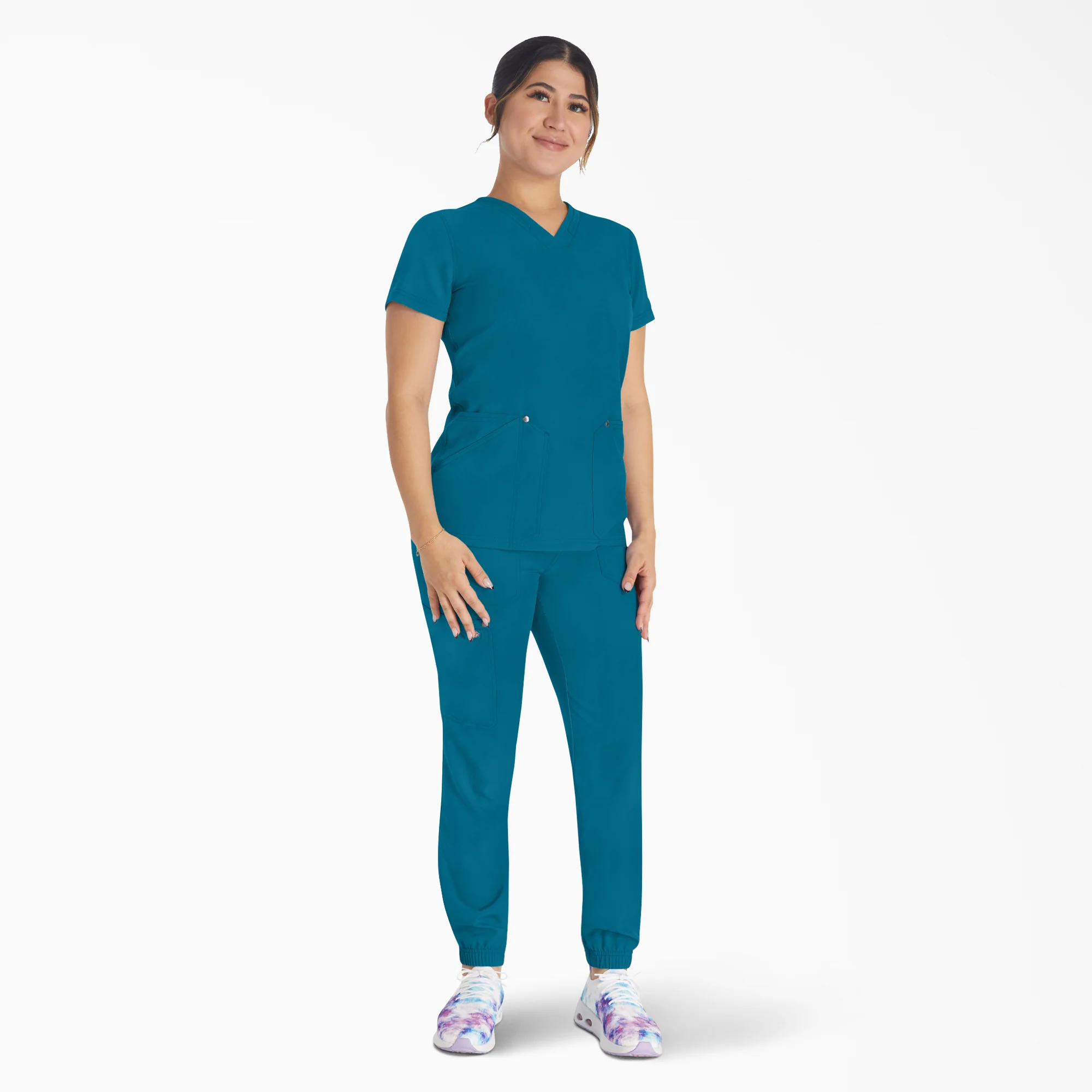Women's EDS NXT V-Neck Scrub Top 5 Women's EDS NXT V-Neck Scrub Top