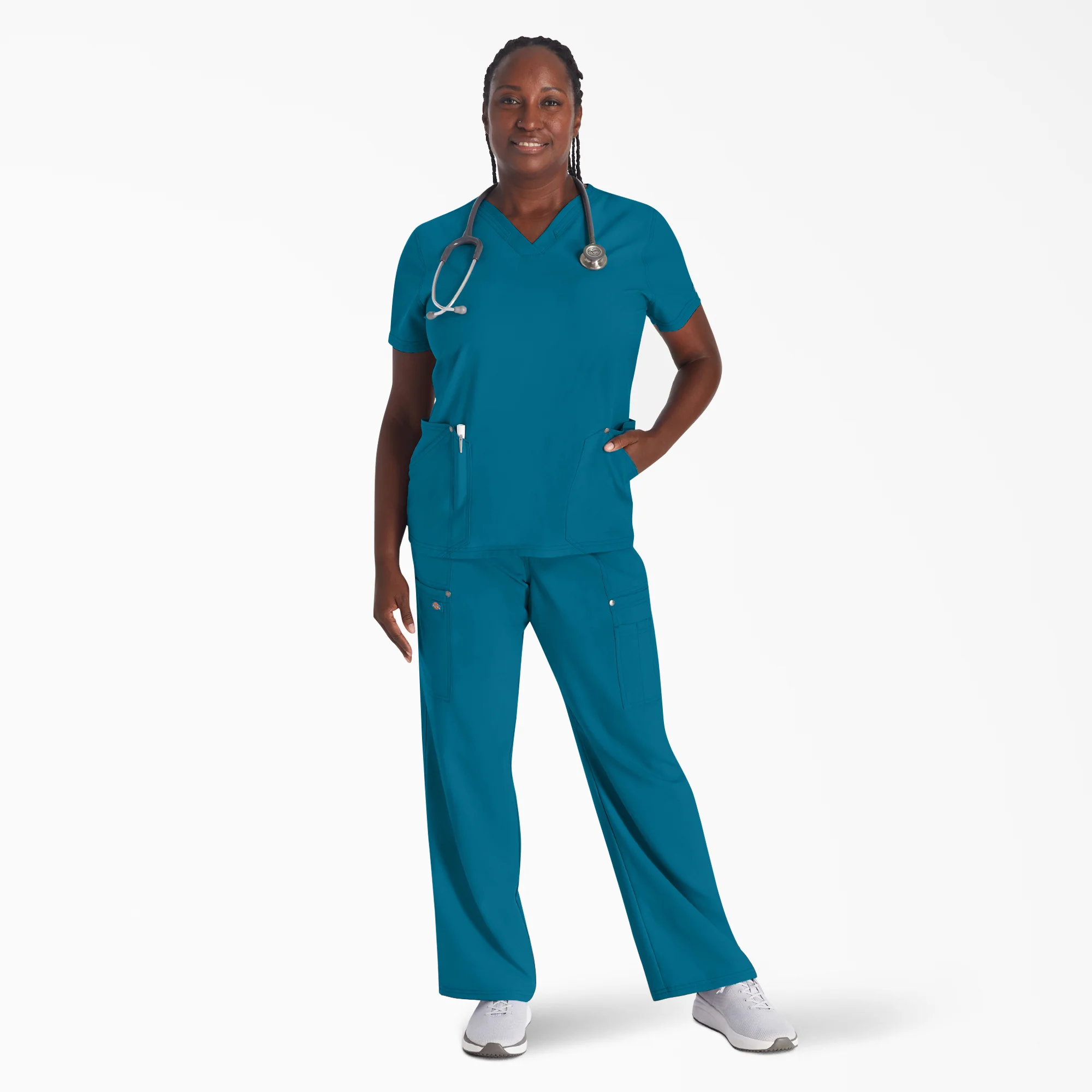 Women's EDS NXT V-Neck Scrub Top 7 Women's EDS NXT V-Neck Scrub Top