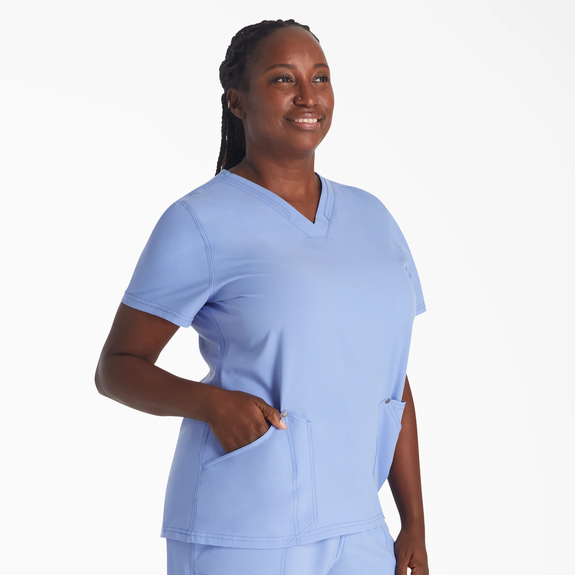 Women's EDS NXT V-Neck Scrub Top 4 Women's EDS NXT V-Neck Scrub Top