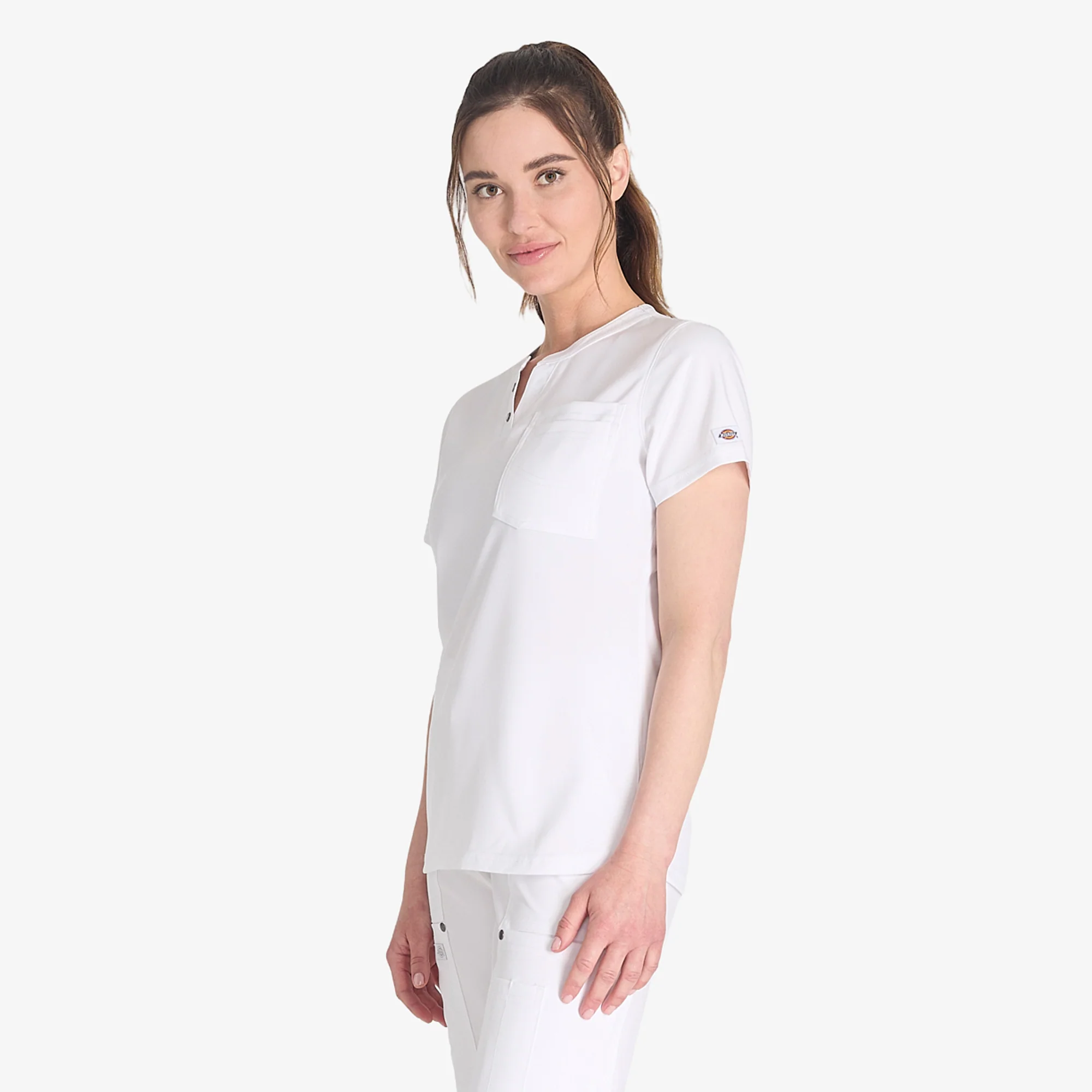 Women's EDS NXT Henley Scrub Top 3 Women's EDS NXT Henley Scrub Top