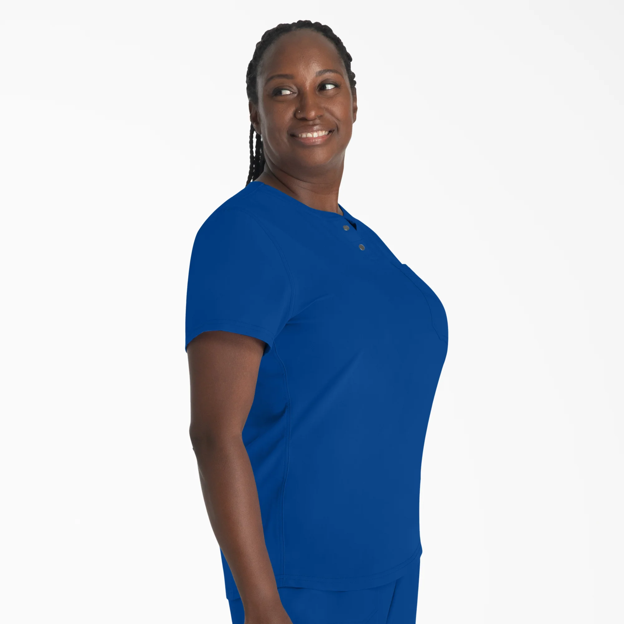 Women's EDS NXT Henley Scrub Top 4 Women's EDS NXT Henley Scrub Top