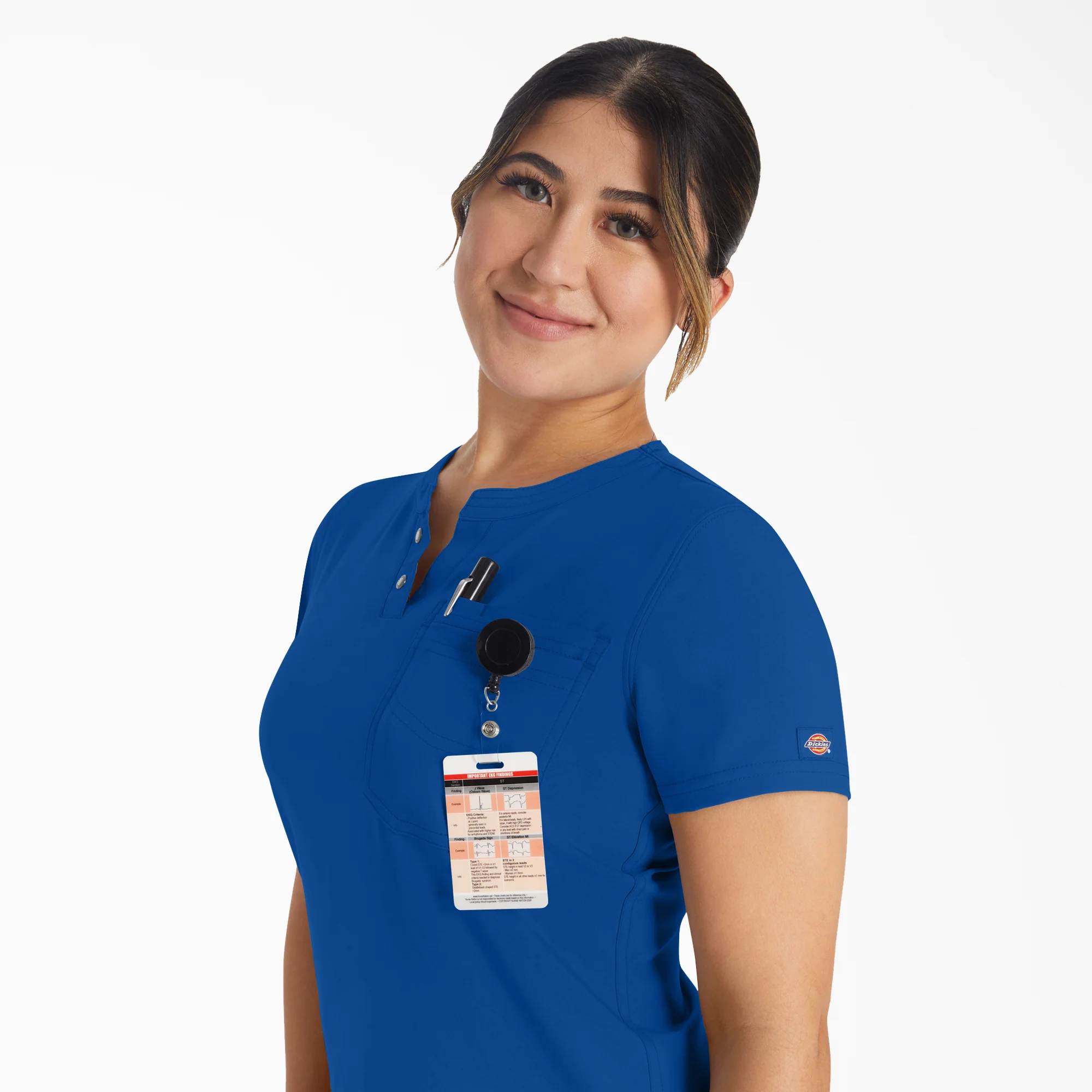 Women's EDS NXT Henley Scrub Top 6 Women's EDS NXT Henley Scrub Top