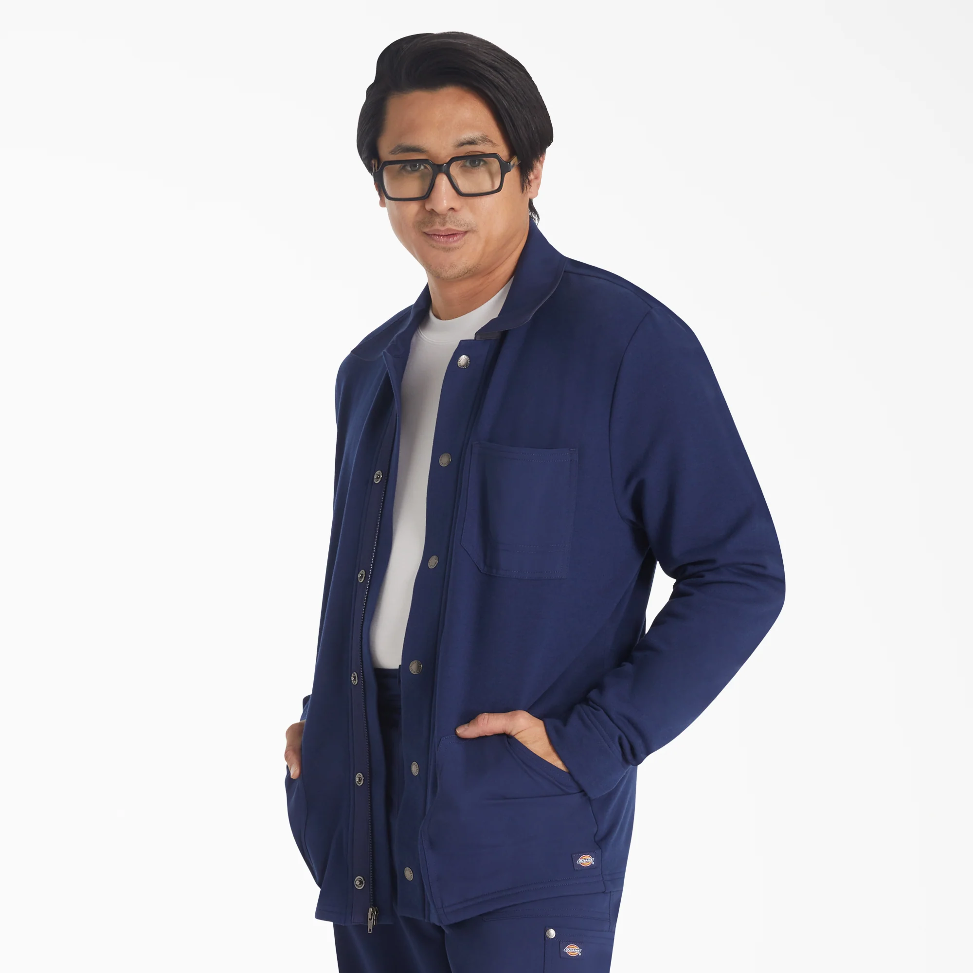 Men's EDS NXT Zip Front Scrub Jacket 3 Men's EDS NXT Zip Front Scrub Jacket