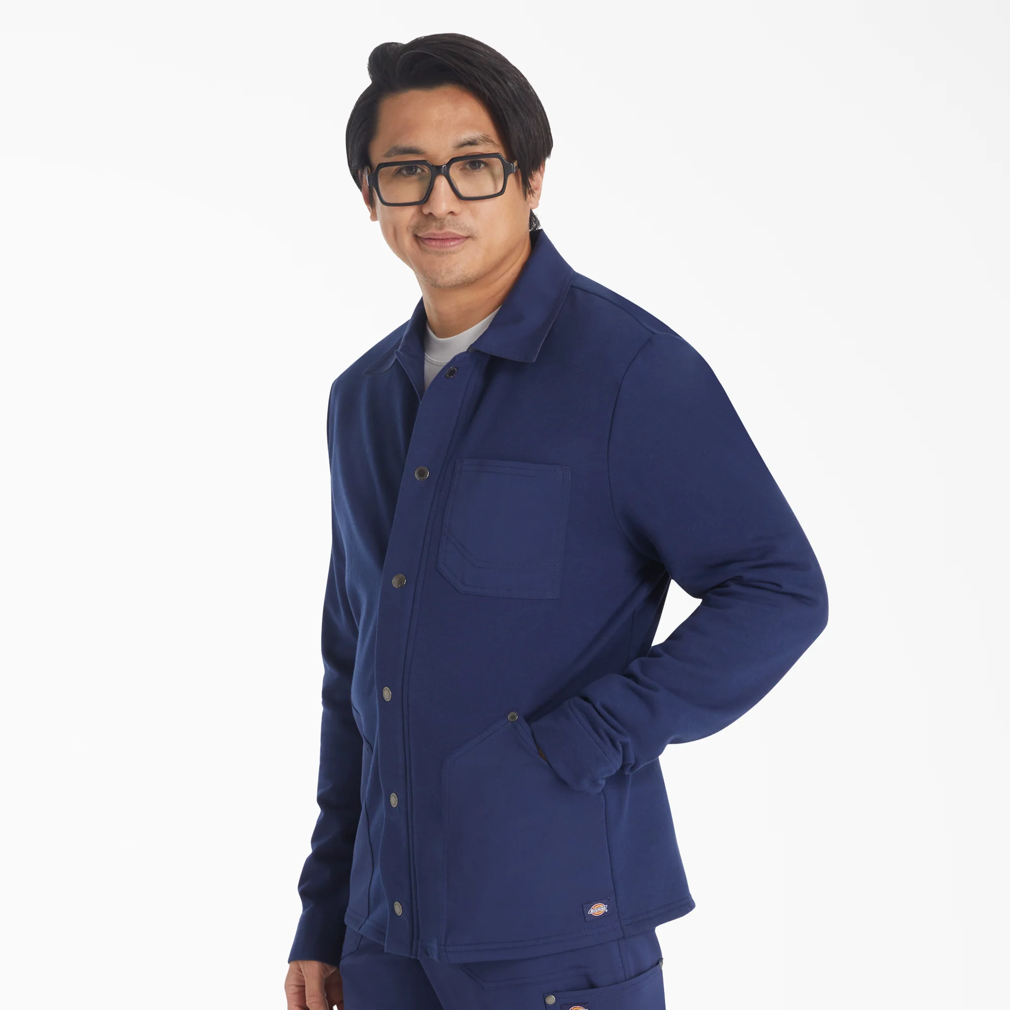 Men's EDS NXT Zip Front Scrub Jacket 5 Men's EDS NXT Zip Front Scrub Jacket