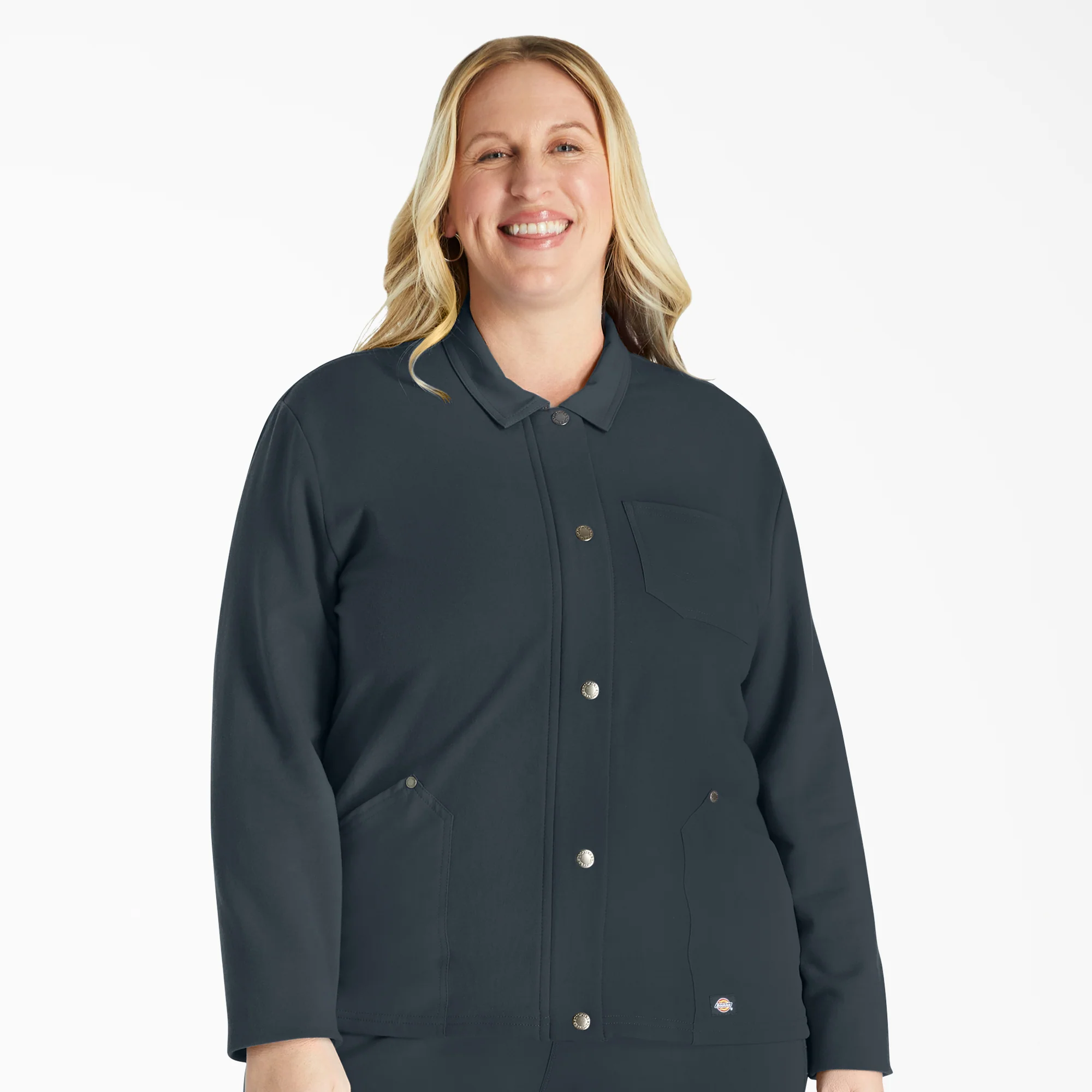 Women's EDS NXT Zip Front Scrub Jacket