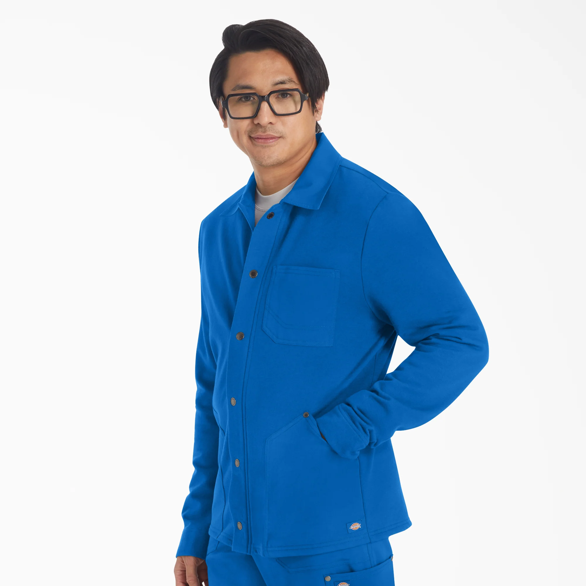 Men's EDS NXT Zip Front Scrub Jacket 5 Men's EDS NXT Zip Front Scrub Jacket