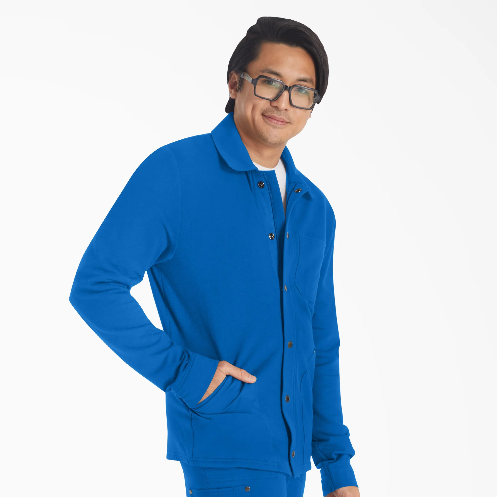 Men's EDS NXT Zip Front Scrub Jacket 6 Men's EDS NXT Zip Front Scrub Jacket