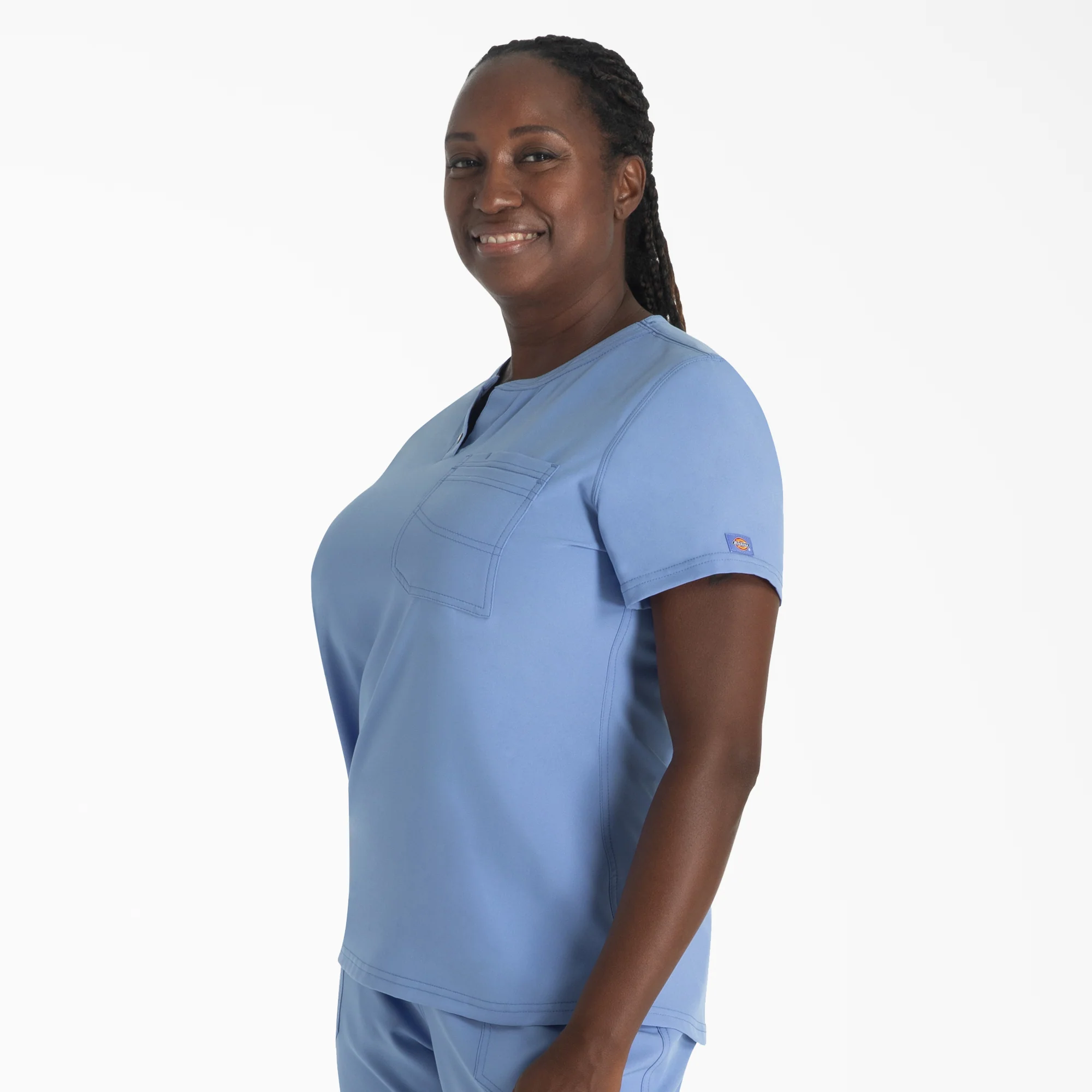 Women's EDS NXT Henley Scrub Top 3 Women's EDS NXT Henley Scrub Top