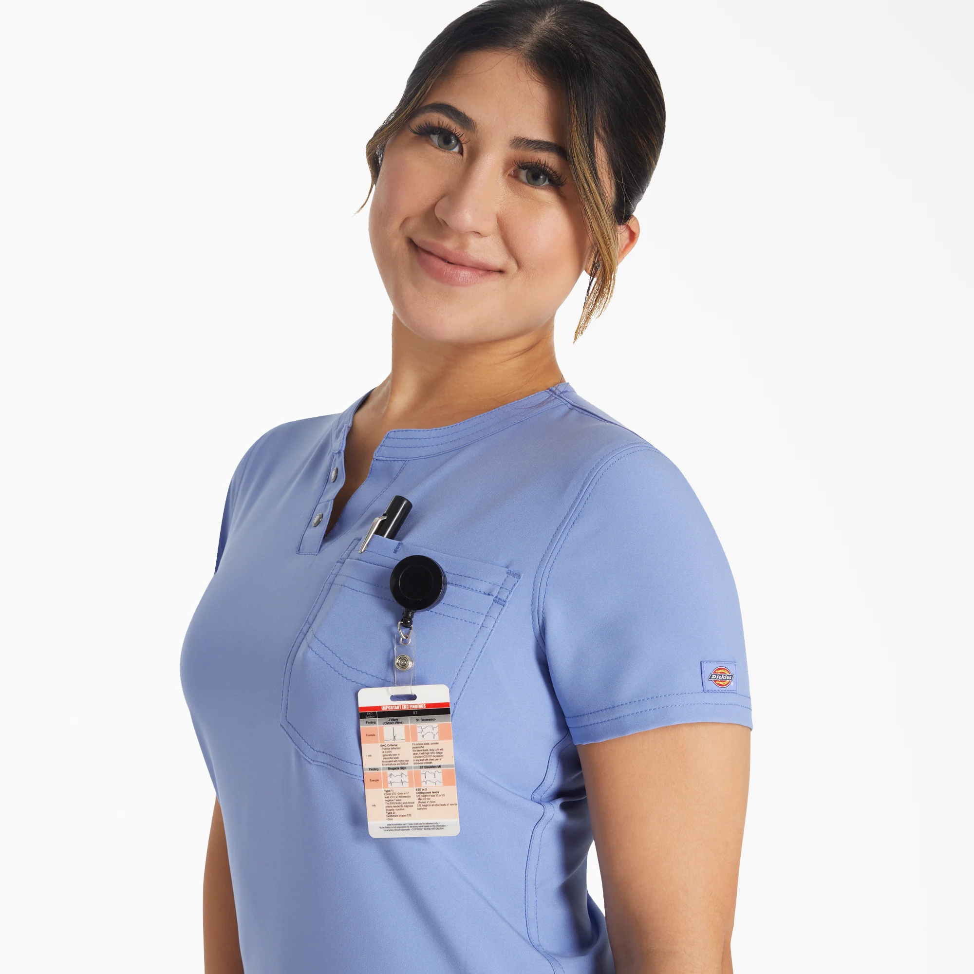 Women's EDS NXT Henley Scrub Top 6 Women's EDS NXT Henley Scrub Top