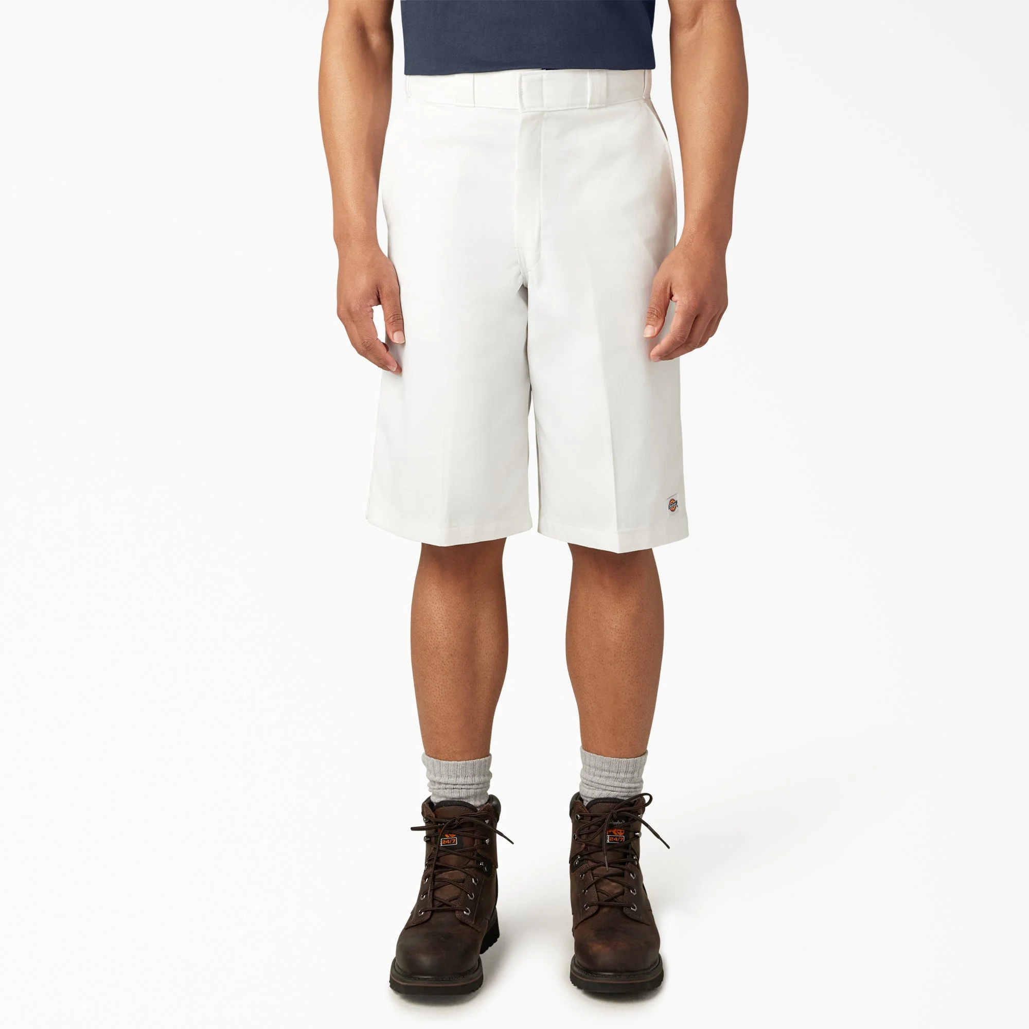 Loose Fit Flat Front Work Shorts, 13" 10 Loose Fit Flat Front Work Shorts, 13"
