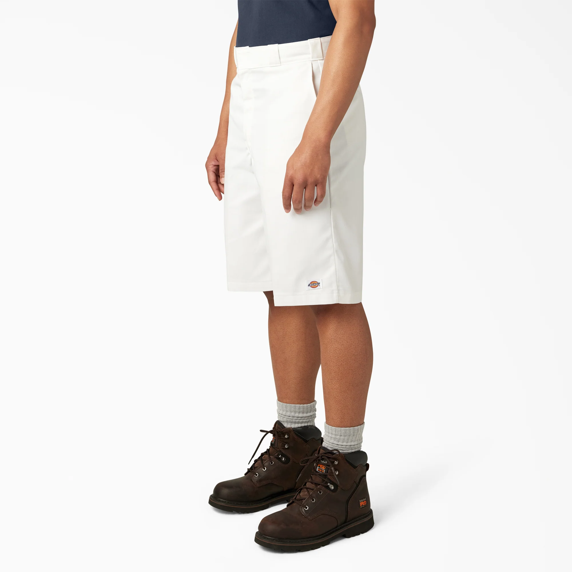 Loose Fit Flat Front Work Shorts, 13" 3 Loose Fit Flat Front Work Shorts, 13"