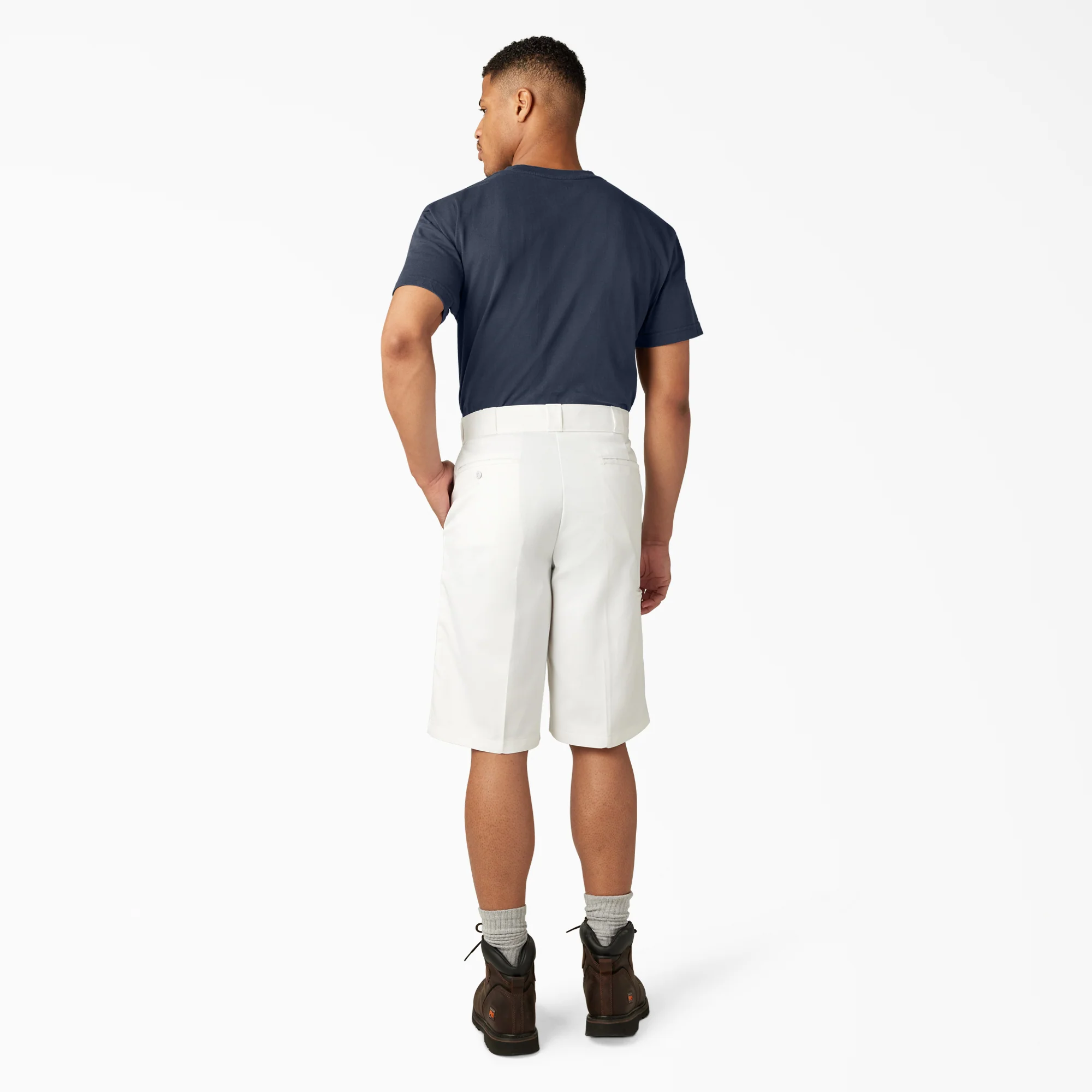 Loose Fit Flat Front Work Shorts, 13" 6 Loose Fit Flat Front Work Shorts, 13"