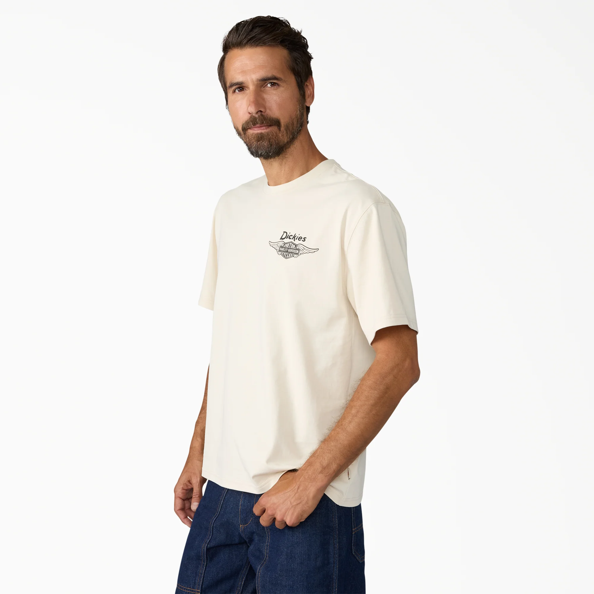 Dickies x Harley-Davidson® Vintage Wash Cowboy Graphic T-Shirt 4 Dickies x Harley-Davidson® Vintage Wash Cowboy Graphic T-Shirt