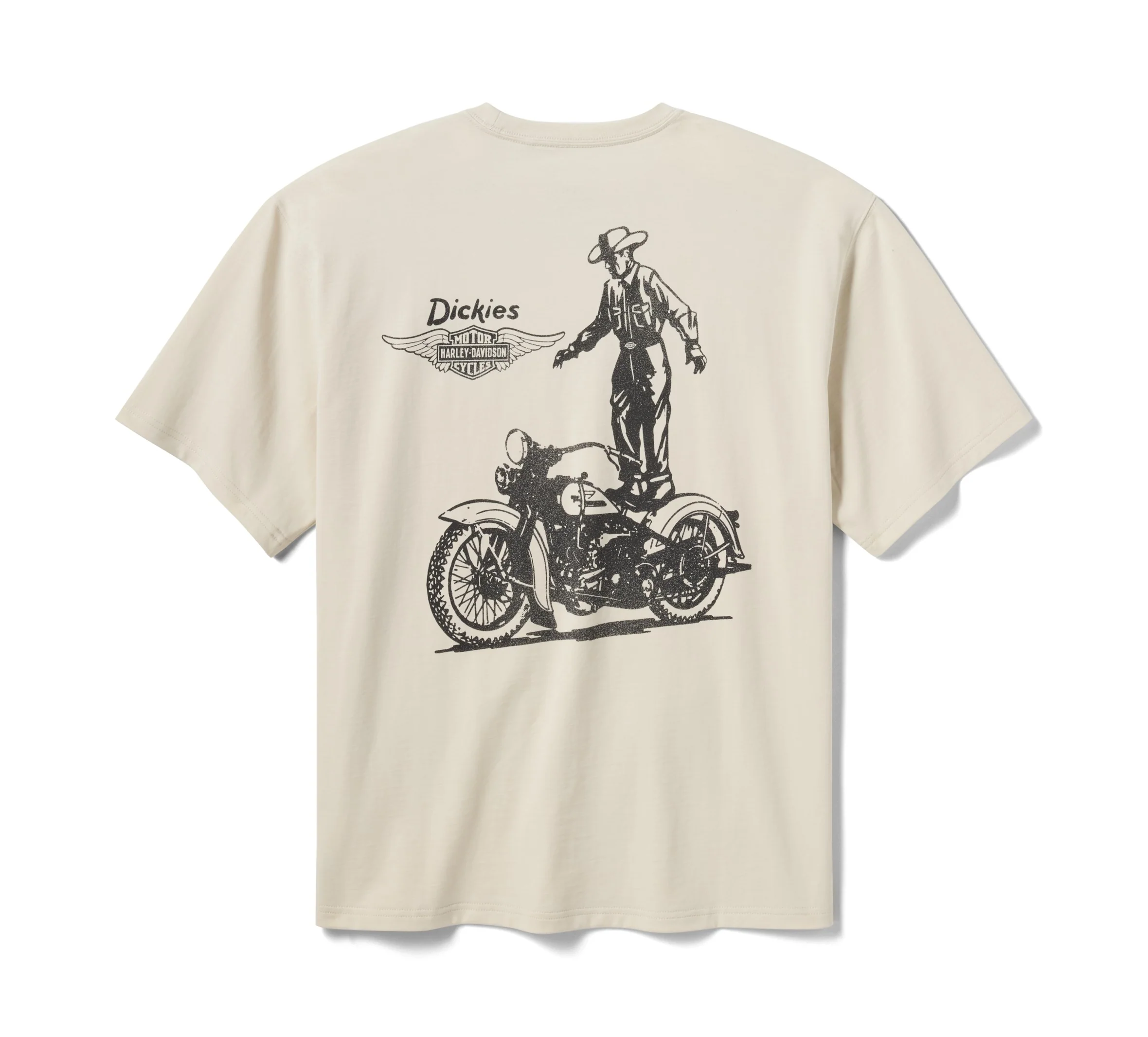 Dickies x Harley-Davidson® Vintage Wash Cowboy Graphic T-Shirt 9 Dickies x Harley-Davidson® Vintage Wash Cowboy Graphic T-Shirt
