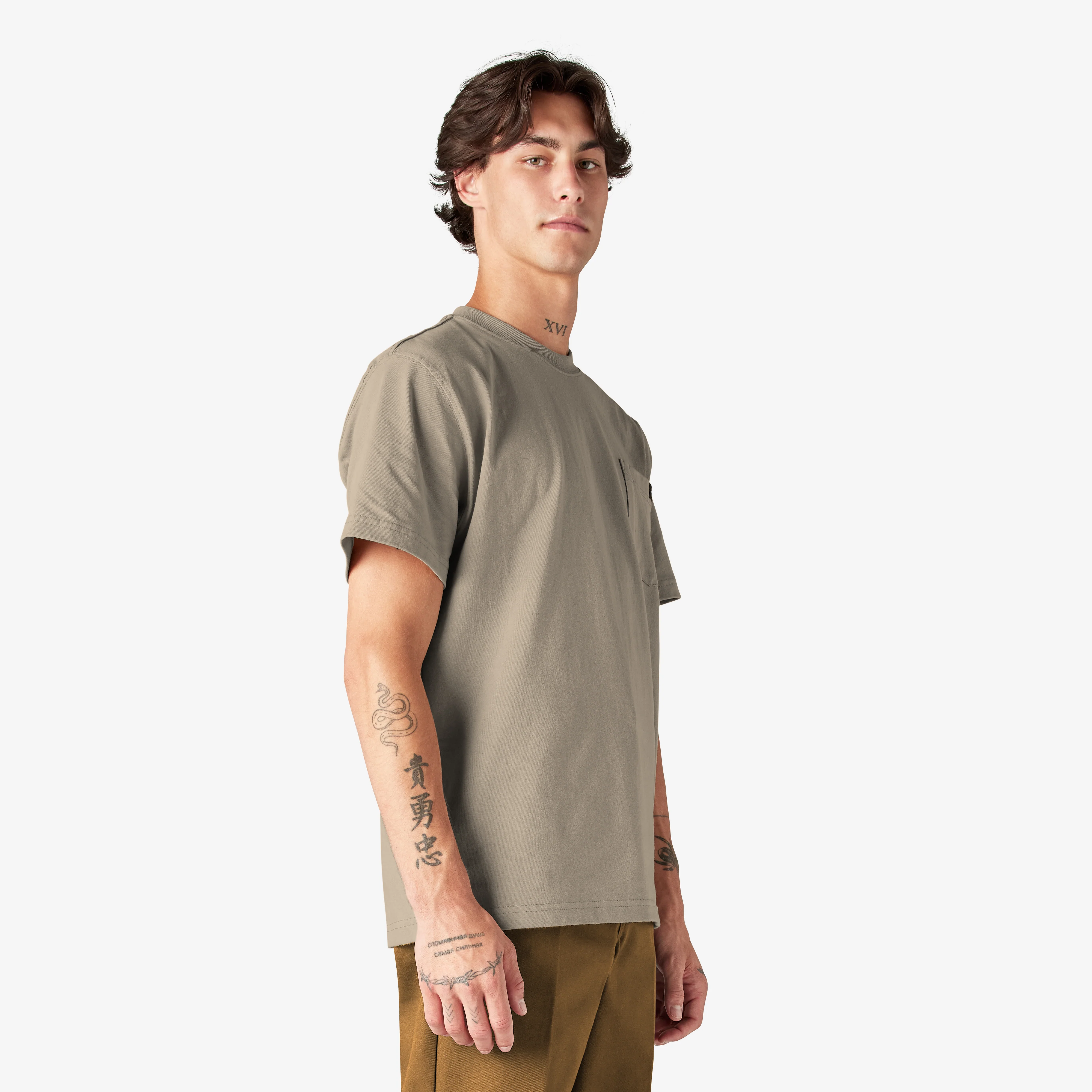 Heavyweight Short Sleeve Pocket T-Shirt 4 Heavyweight Short Sleeve Pocket T-Shirt