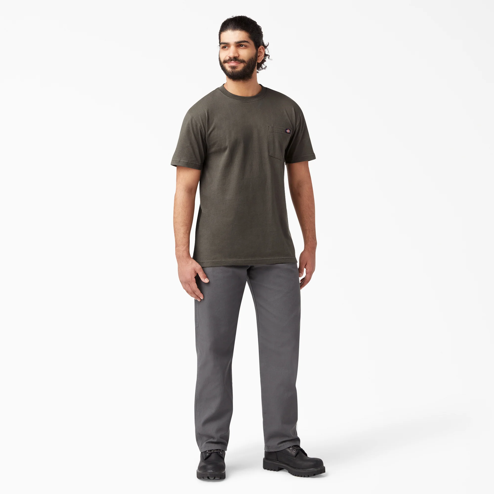 Heavyweight Short Sleeve Pocket T-Shirt 4 Heavyweight Short Sleeve Pocket T-Shirt