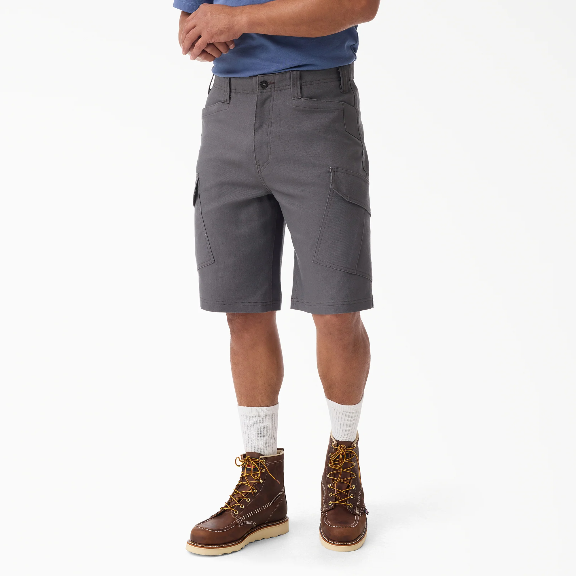 Tradebuilt Duck Canvas Cargo Shorts, 11"