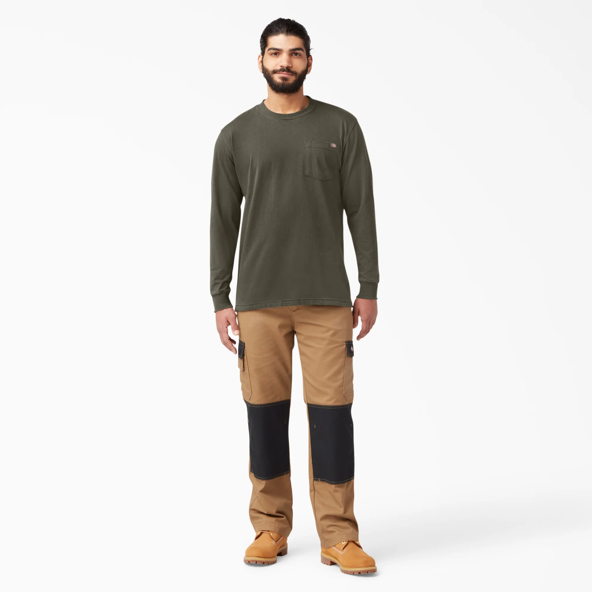 Heavyweight Long Sleeve Pocket T-Shirt 4 Heavyweight Long Sleeve Pocket T-Shirt