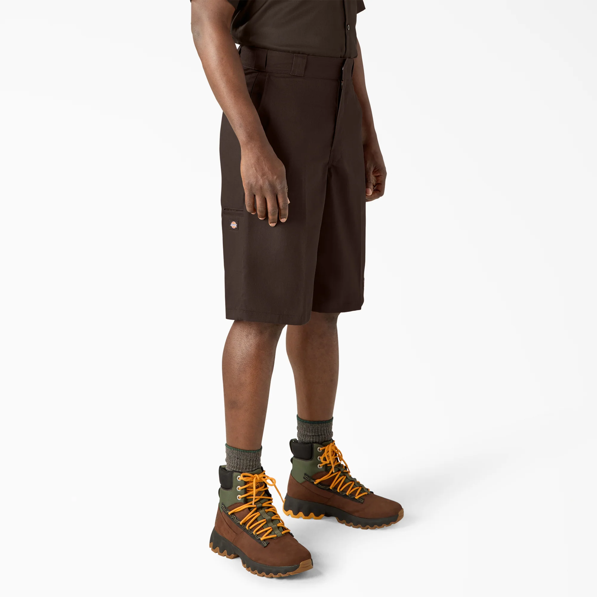 Loose Fit Flat Front Work Shorts, 13" 4 Loose Fit Flat Front Work Shorts, 13"