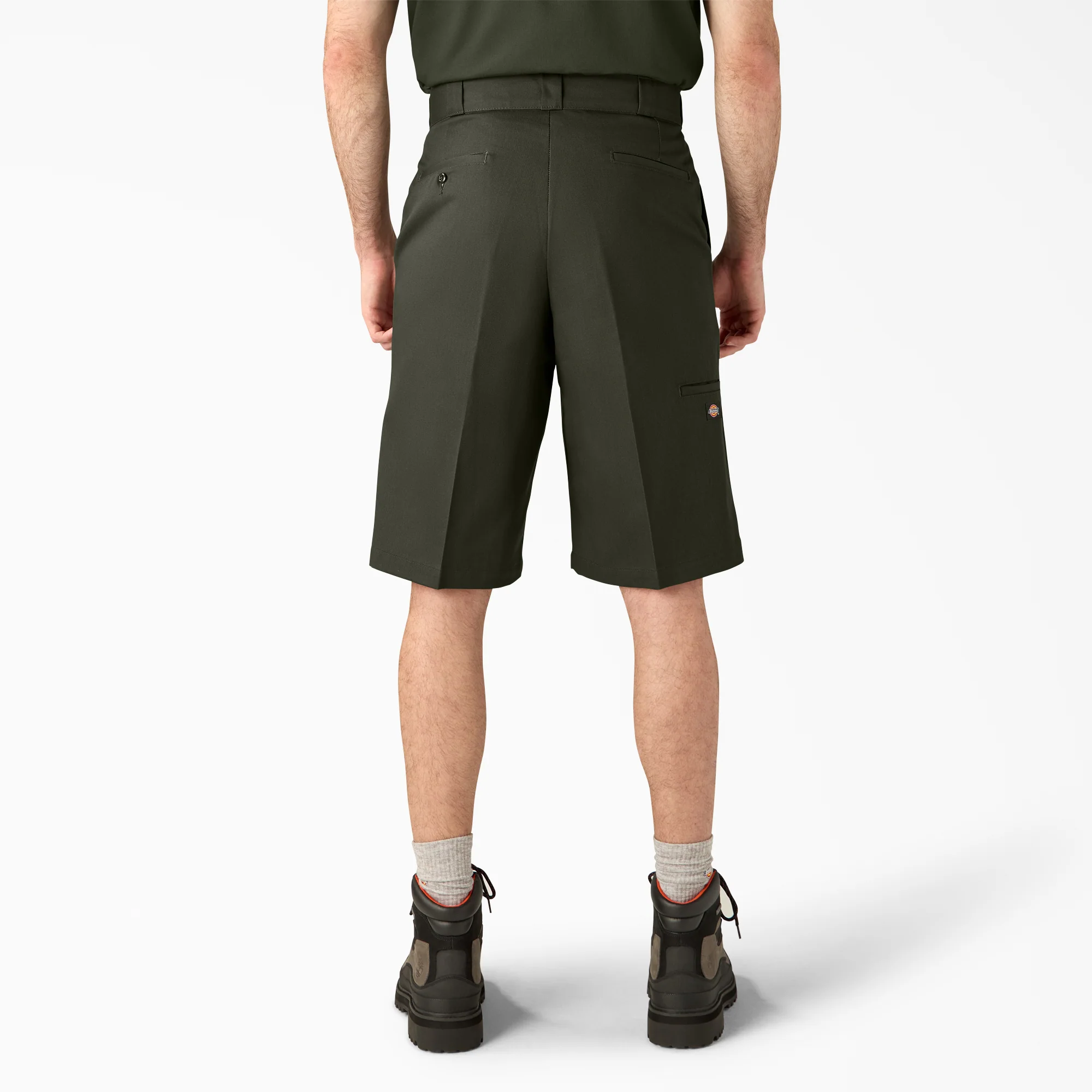 Loose Fit Flat Front Work Shorts, 13" 2 Loose Fit Flat Front Work Shorts, 13"
