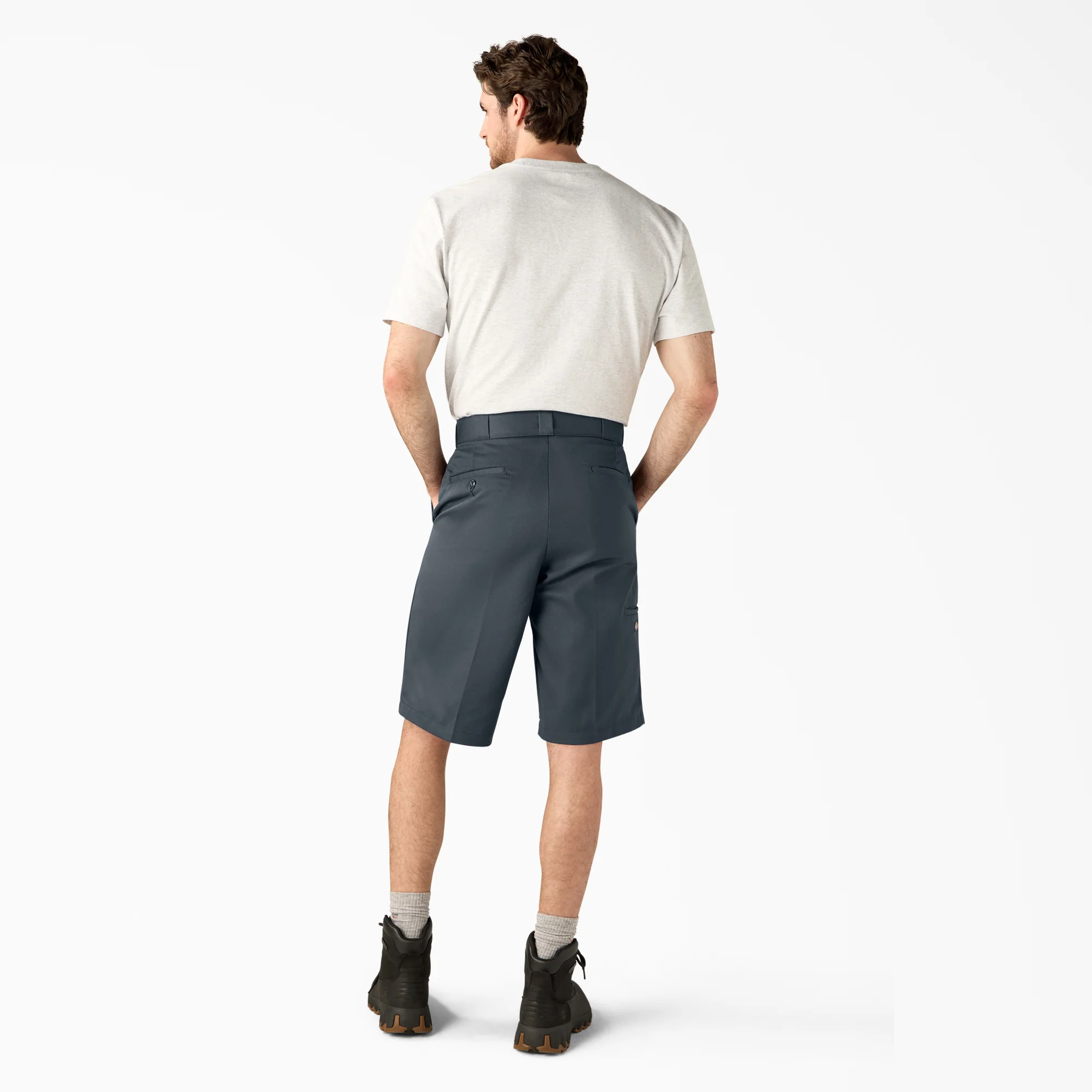 Loose Fit Flat Front Work Shorts, 13" 6 Loose Fit Flat Front Work Shorts, 13"