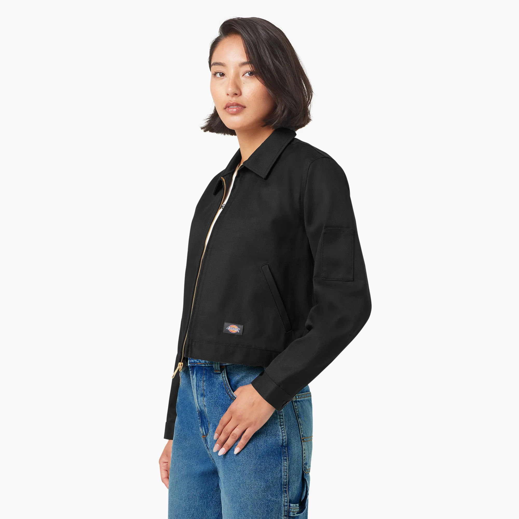 Women’s Unlined Cropped Eisenhower Jacket 3 Women’s Unlined Cropped Eisenhower Jacket