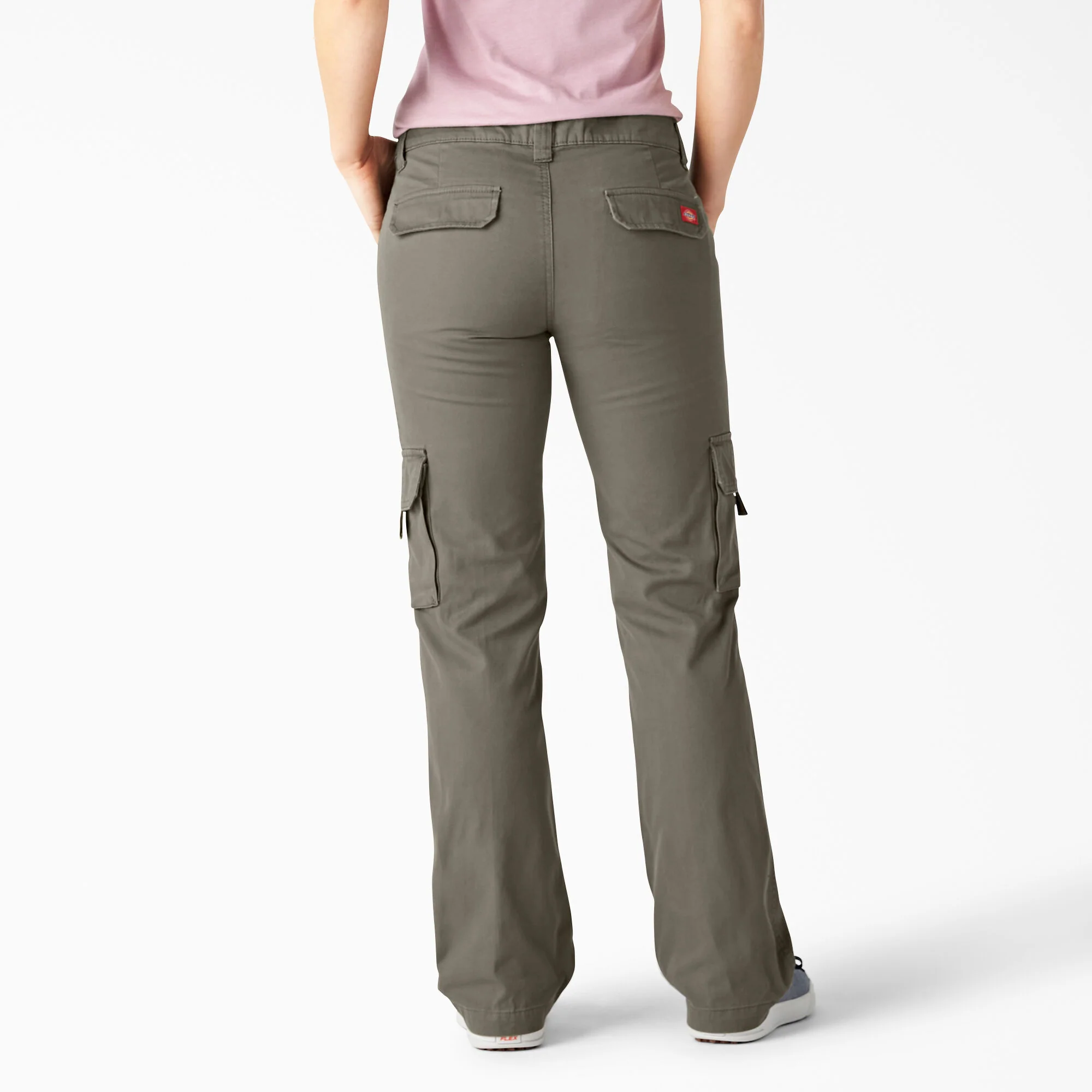 Women's Relaxed Fit Straight Leg Cargo Pants 2 Women's Relaxed Fit Straight Leg Cargo Pants