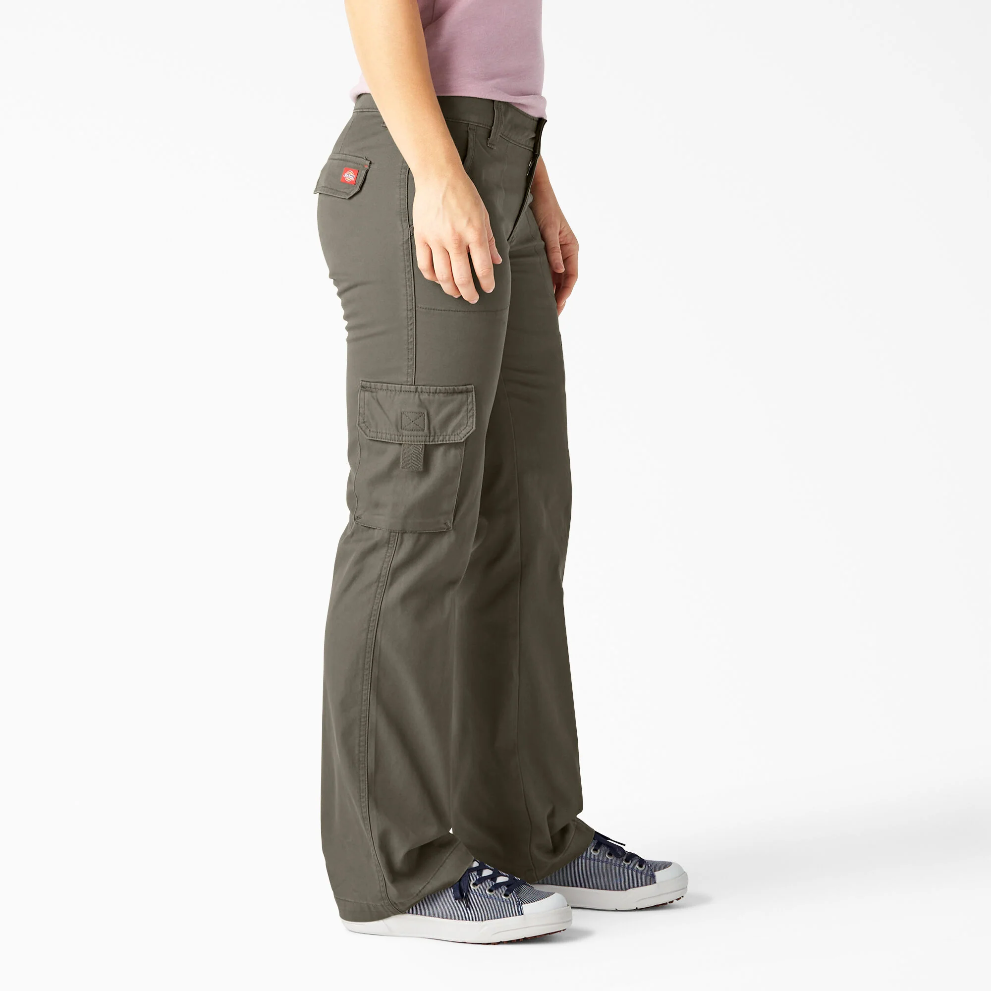 Women's Relaxed Fit Straight Leg Cargo Pants 4 Women's Relaxed Fit Straight Leg Cargo Pants