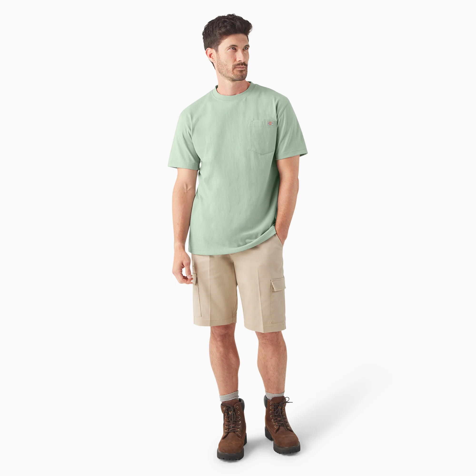 Heavyweight Short Sleeve Pocket T-Shirt 4 Heavyweight Short Sleeve Pocket T-Shirt