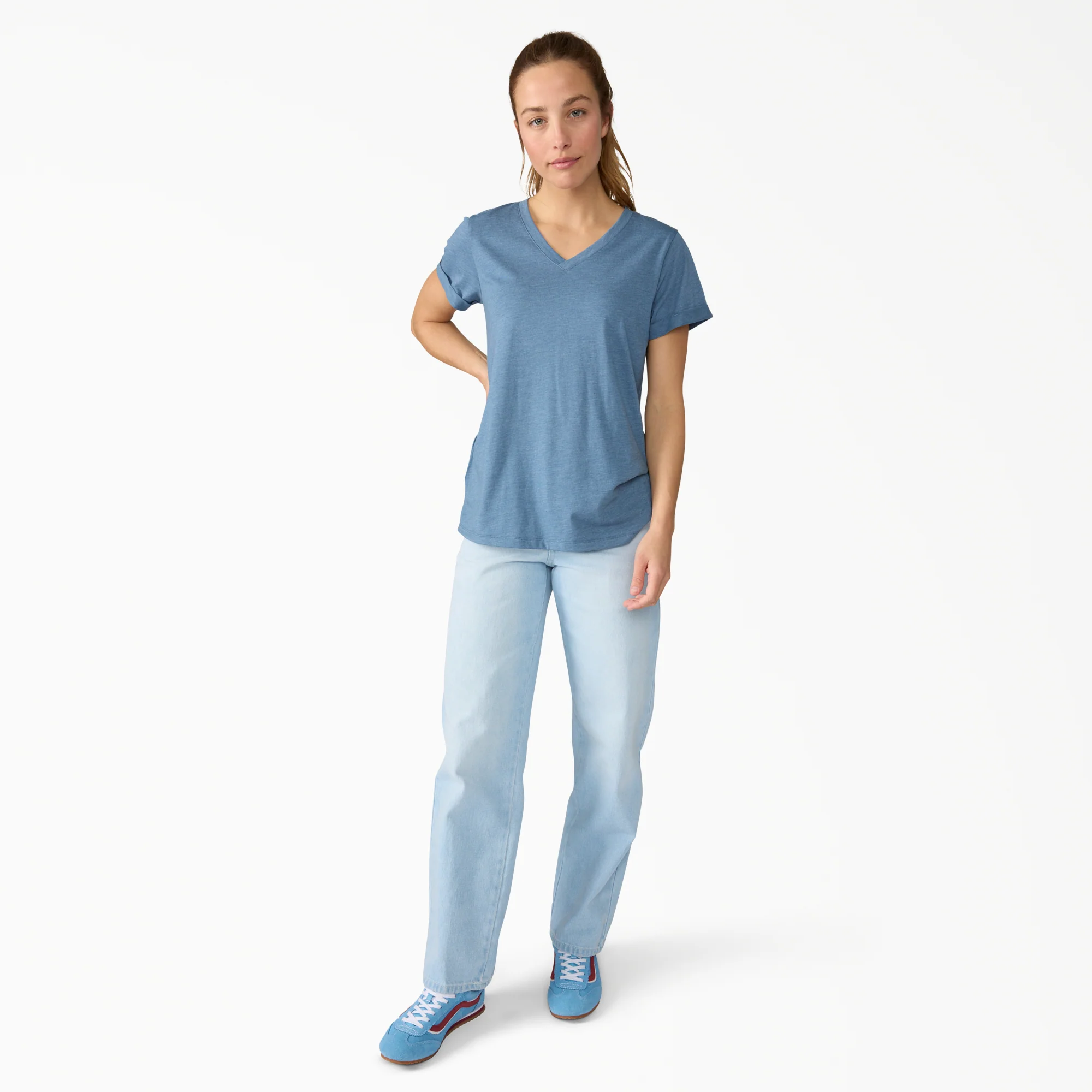 Women's Cooling Performance Short Sleeve V-Neck T-Shirt 4 Women's Cooling Performance Short Sleeve V-Neck T-Shirt