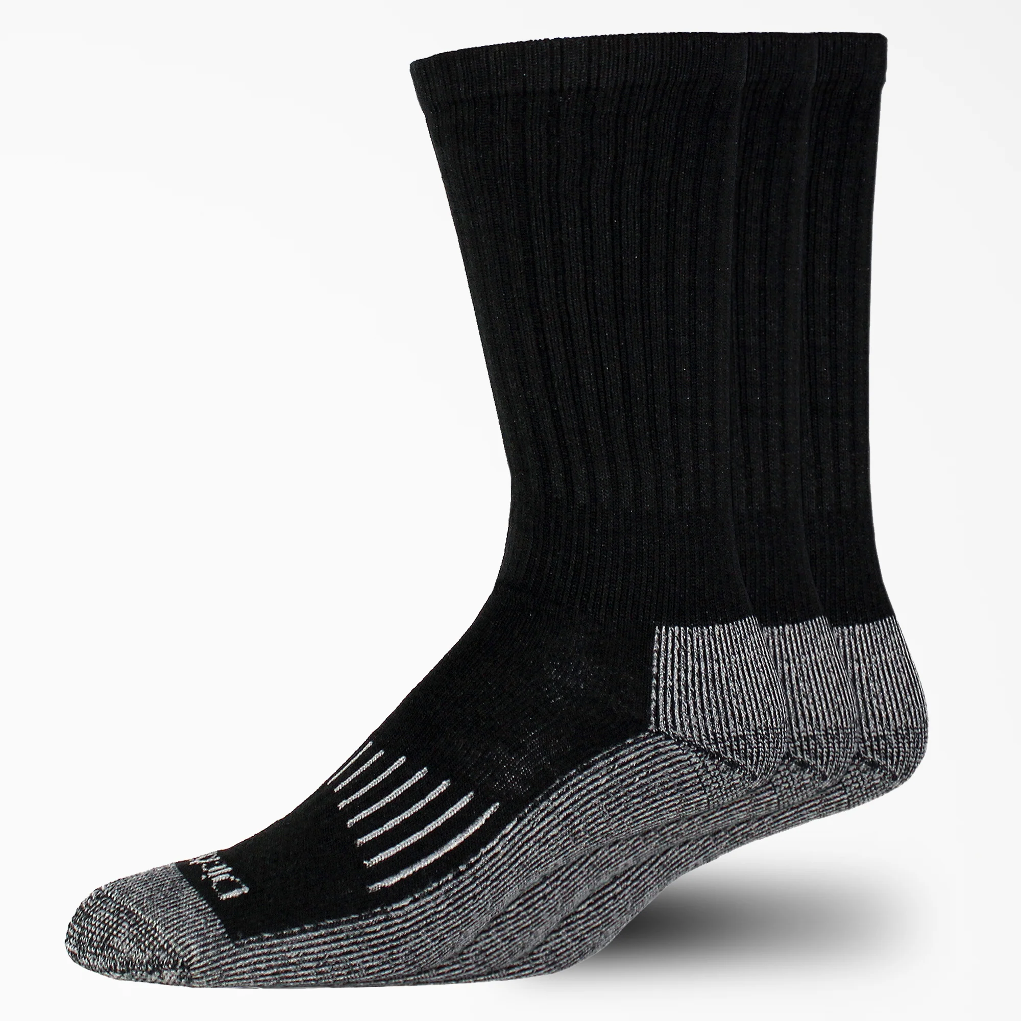 Heavyweight Crew Socks, Size 6-12, 3-Pack