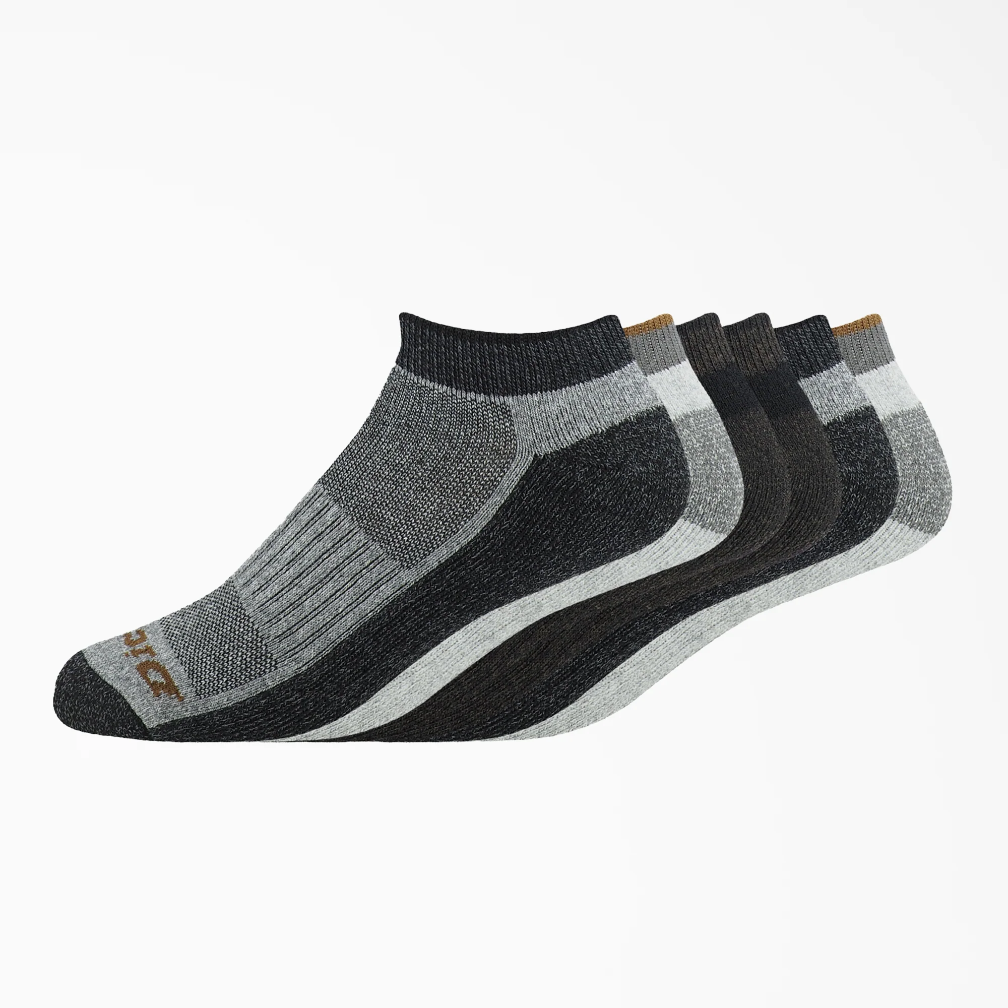 The Navigator No Show Socks, Size 6-12, 6-Pack