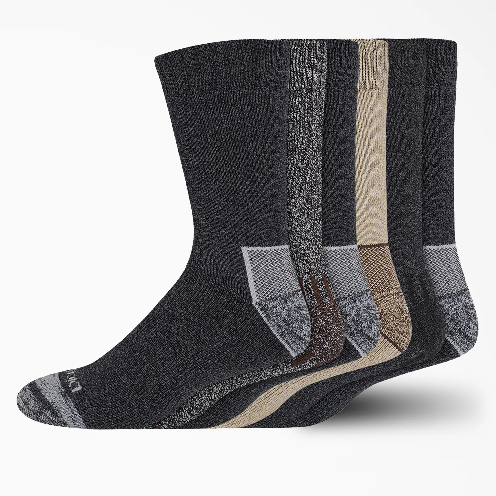 Outdoor Crew Socks, Size 6-12, 6-Pack