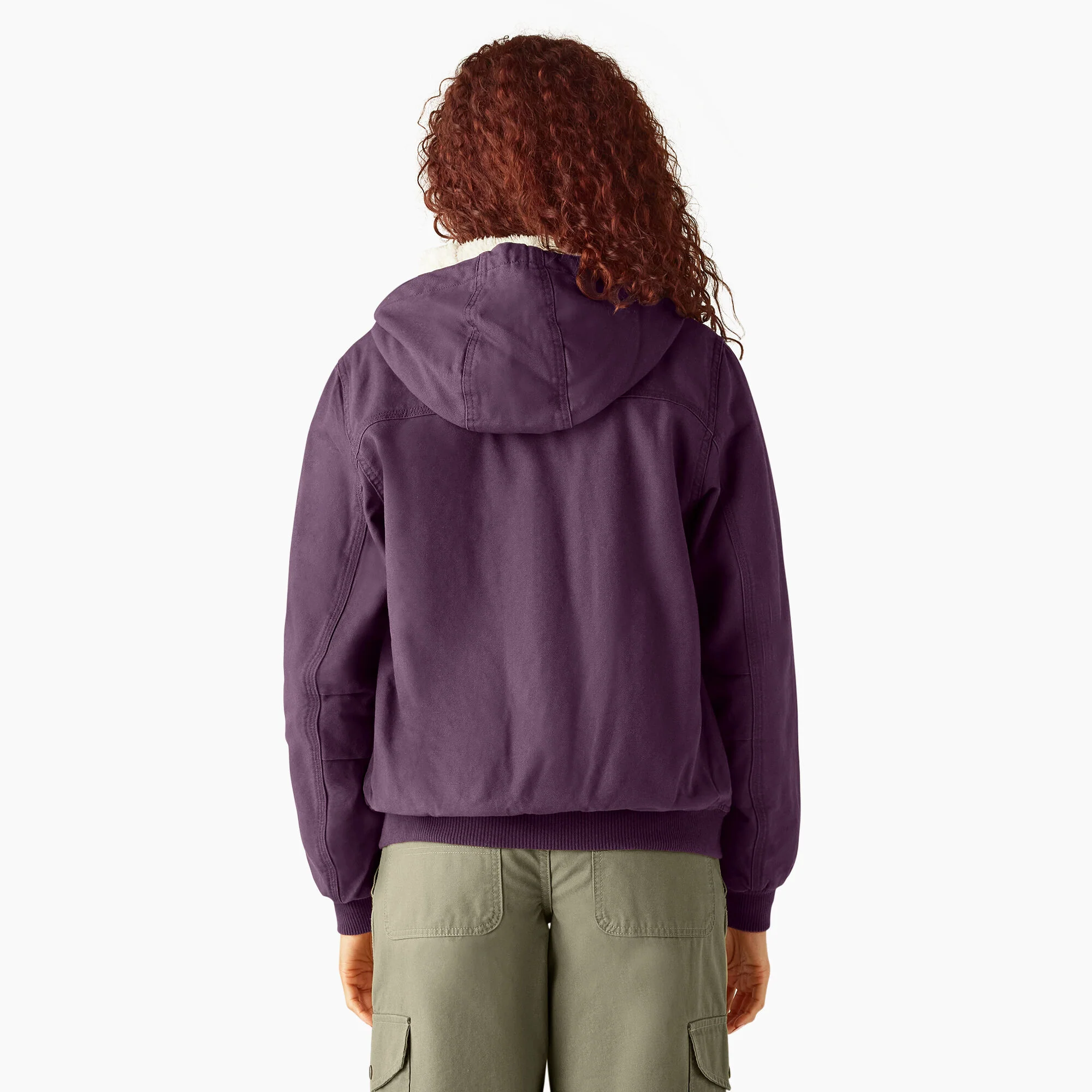 Women's Fleece Lined Duck Canvas Jacket 2 Women's Fleece Lined Duck Canvas Jacket