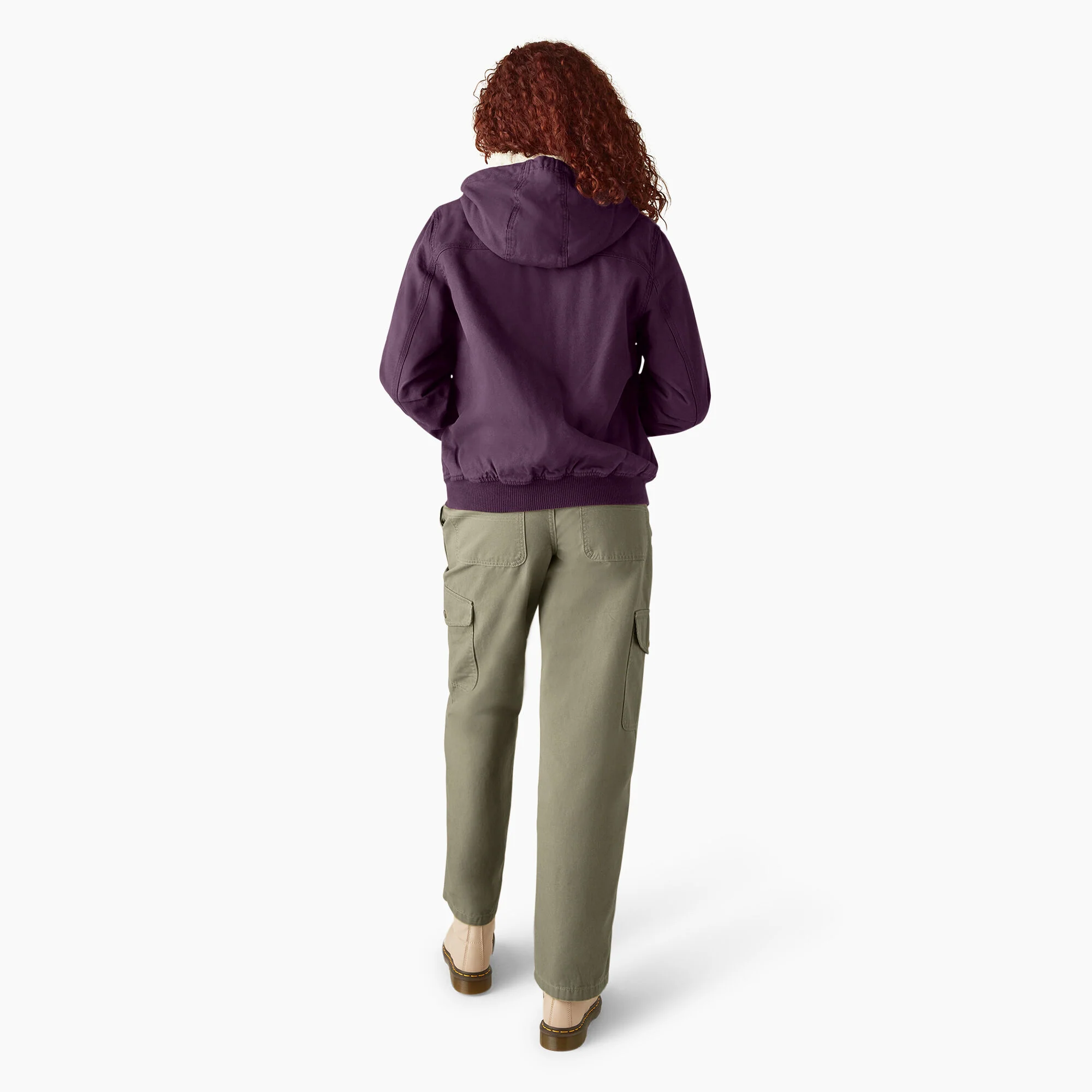 Women's Fleece Lined Duck Canvas Jacket 5 Women's Fleece Lined Duck Canvas Jacket