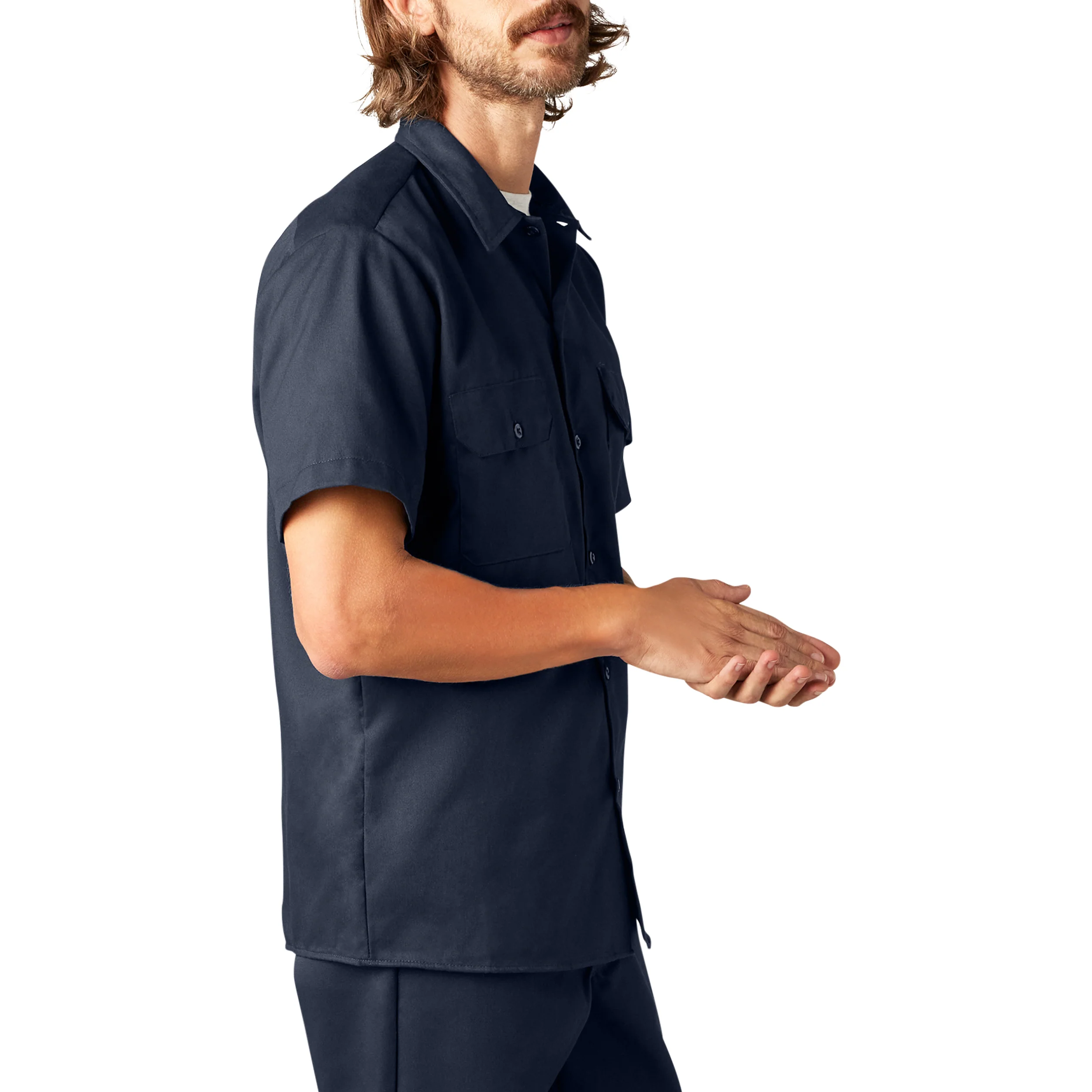 FLEX Slim Fit Short Sleeve Work Shirt 4 FLEX Slim Fit Short Sleeve Work Shirt