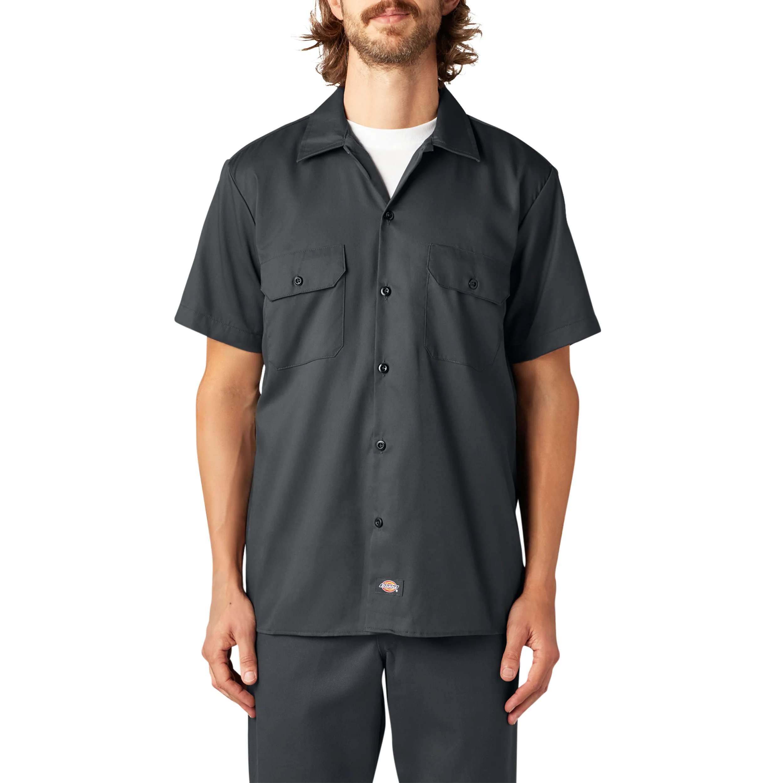 FLEX Slim Fit Short Sleeve Work Shirt
