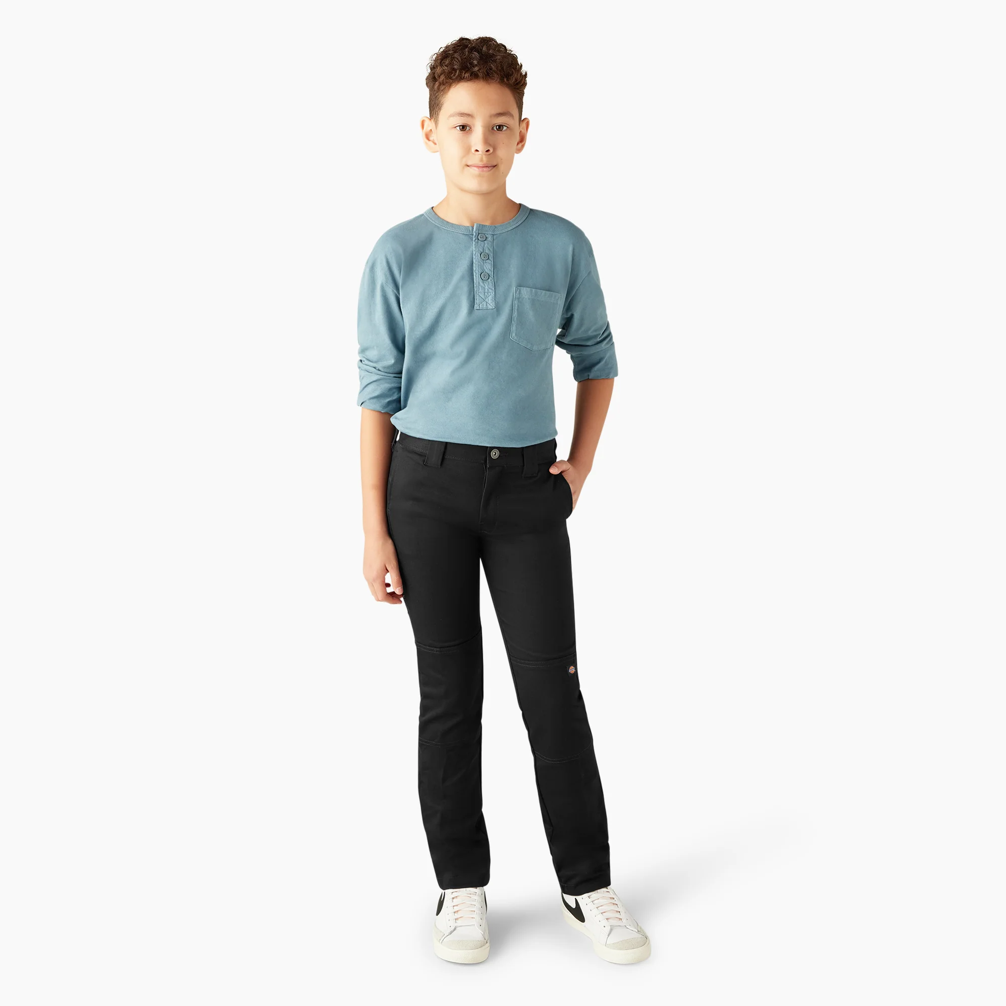 Boys' FLEX Skinny Fit Double Knee Pants, 4-20 5 Boys' FLEX Skinny Fit Double Knee Pants, 4-20