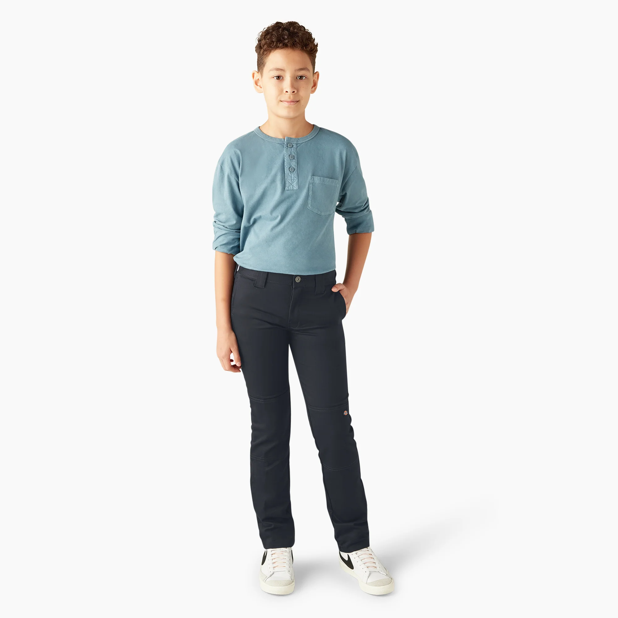 Boys' FLEX Skinny Fit Double Knee Pants, 4-20 5 Boys' FLEX Skinny Fit Double Knee Pants, 4-20