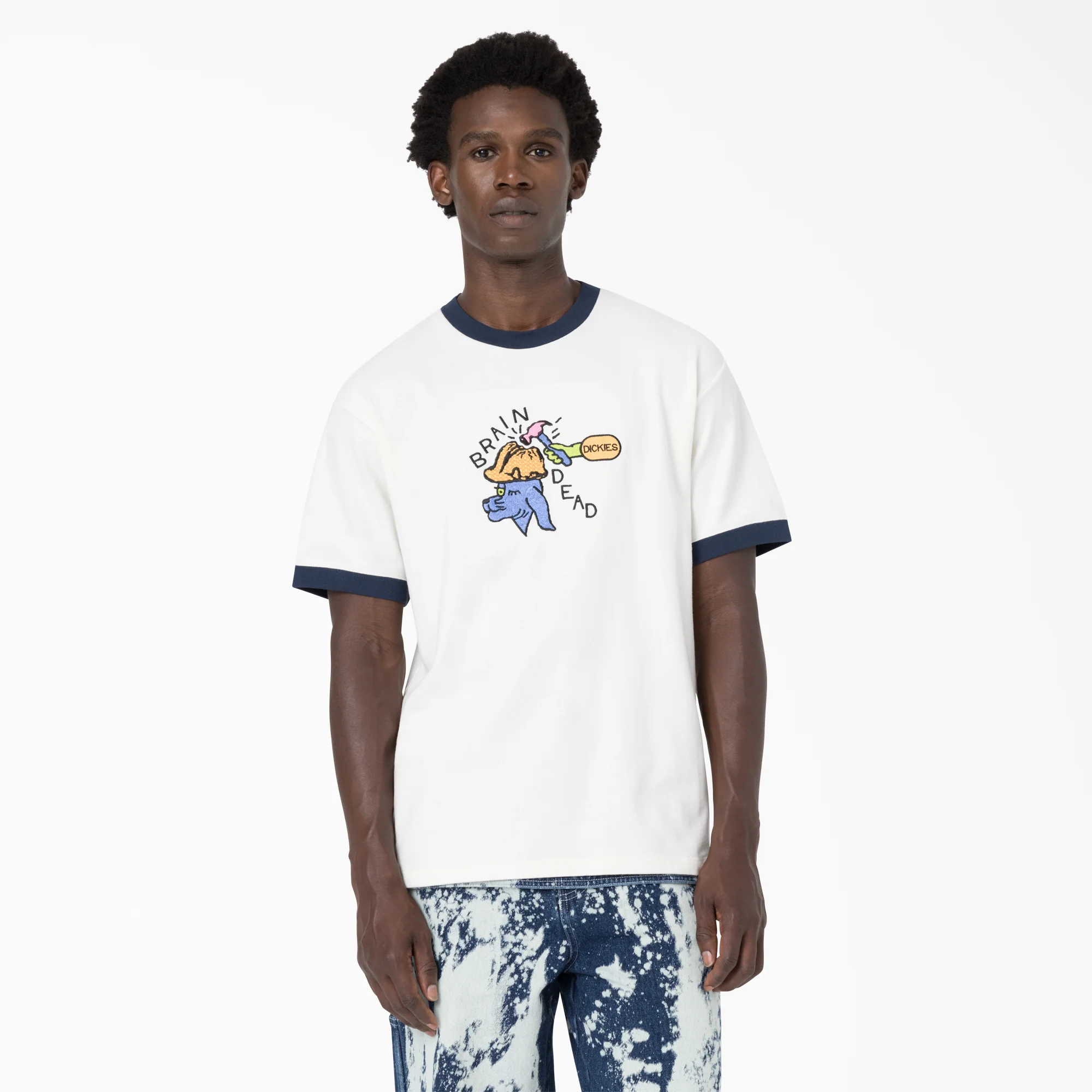 Brain Dead Embroidered T-Shirt 3 Brain Dead Embroidered T-Shirt
