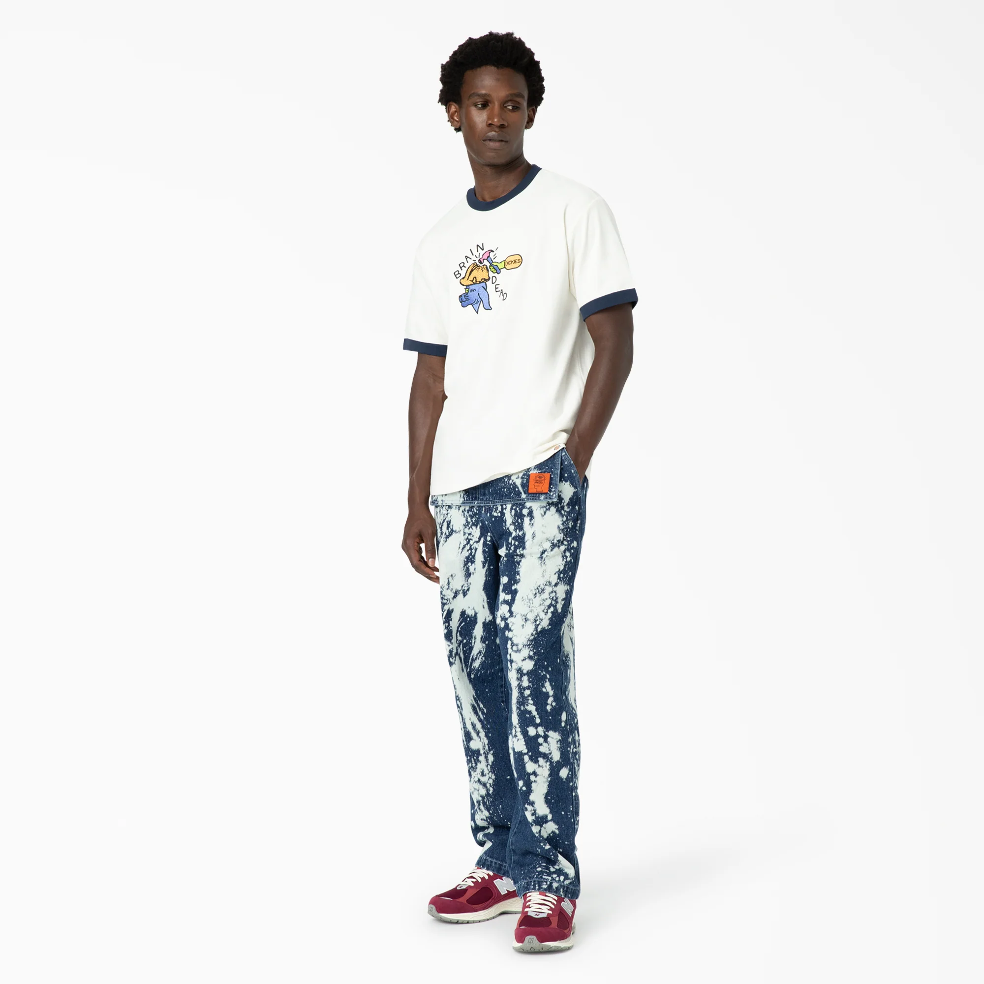 Brain Dead Embroidered T-Shirt 5 Brain Dead Embroidered T-Shirt