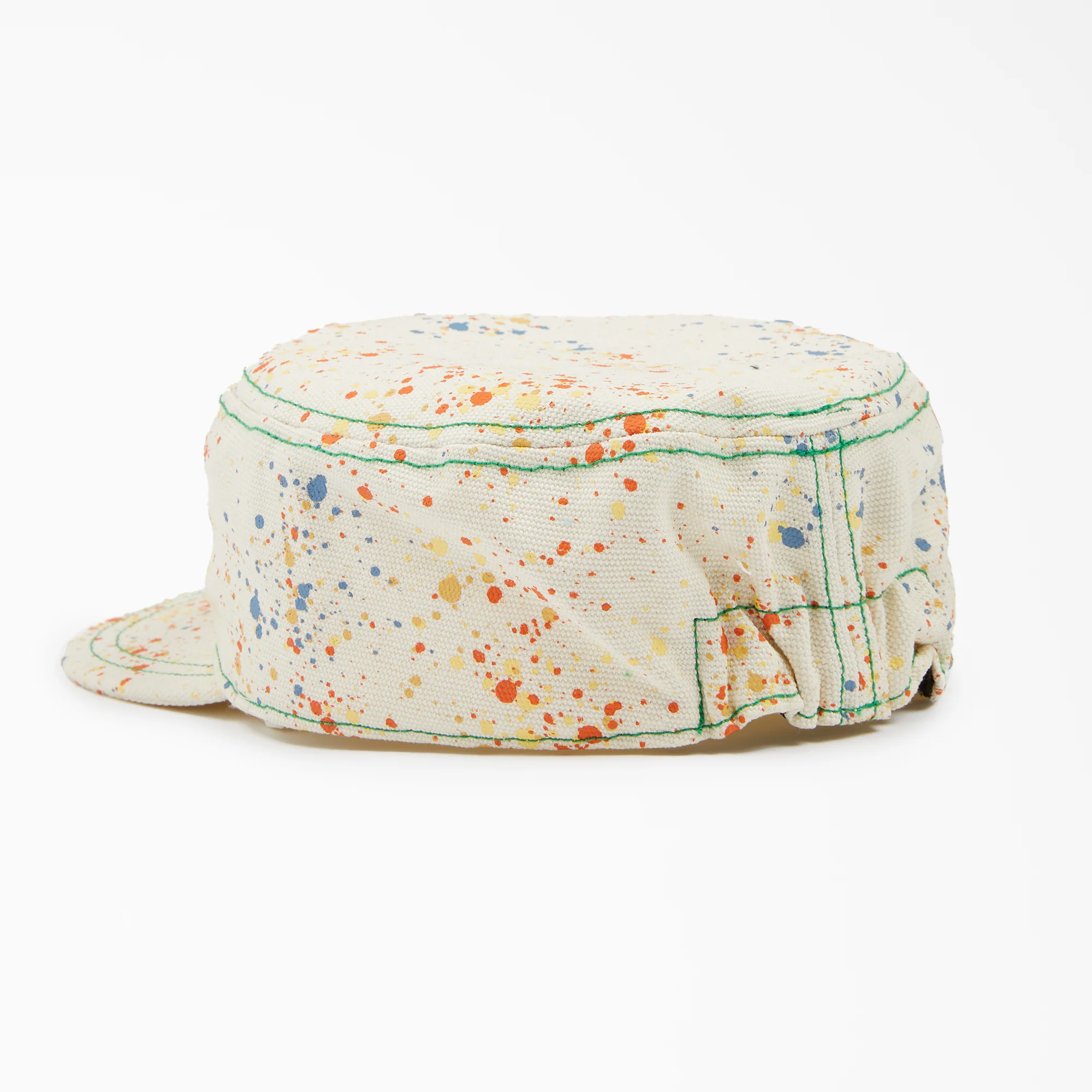 Brain Dead Paint Splatter Canvas Painter's Cap 2 Brain Dead Paint Splatter Canvas Painter's Cap