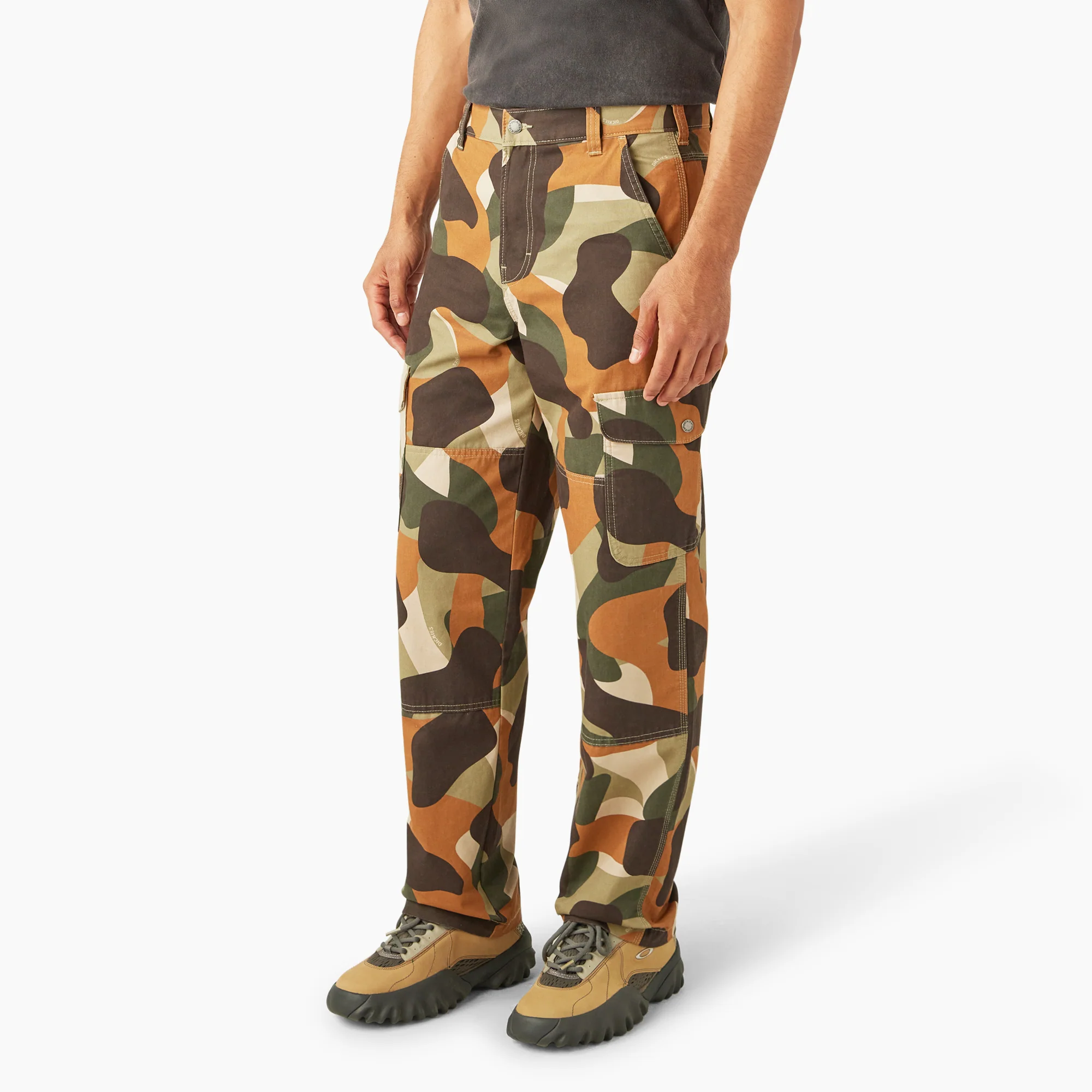 Camo Print Duck Cargo Pants 3 Camo Print Duck Cargo Pants
