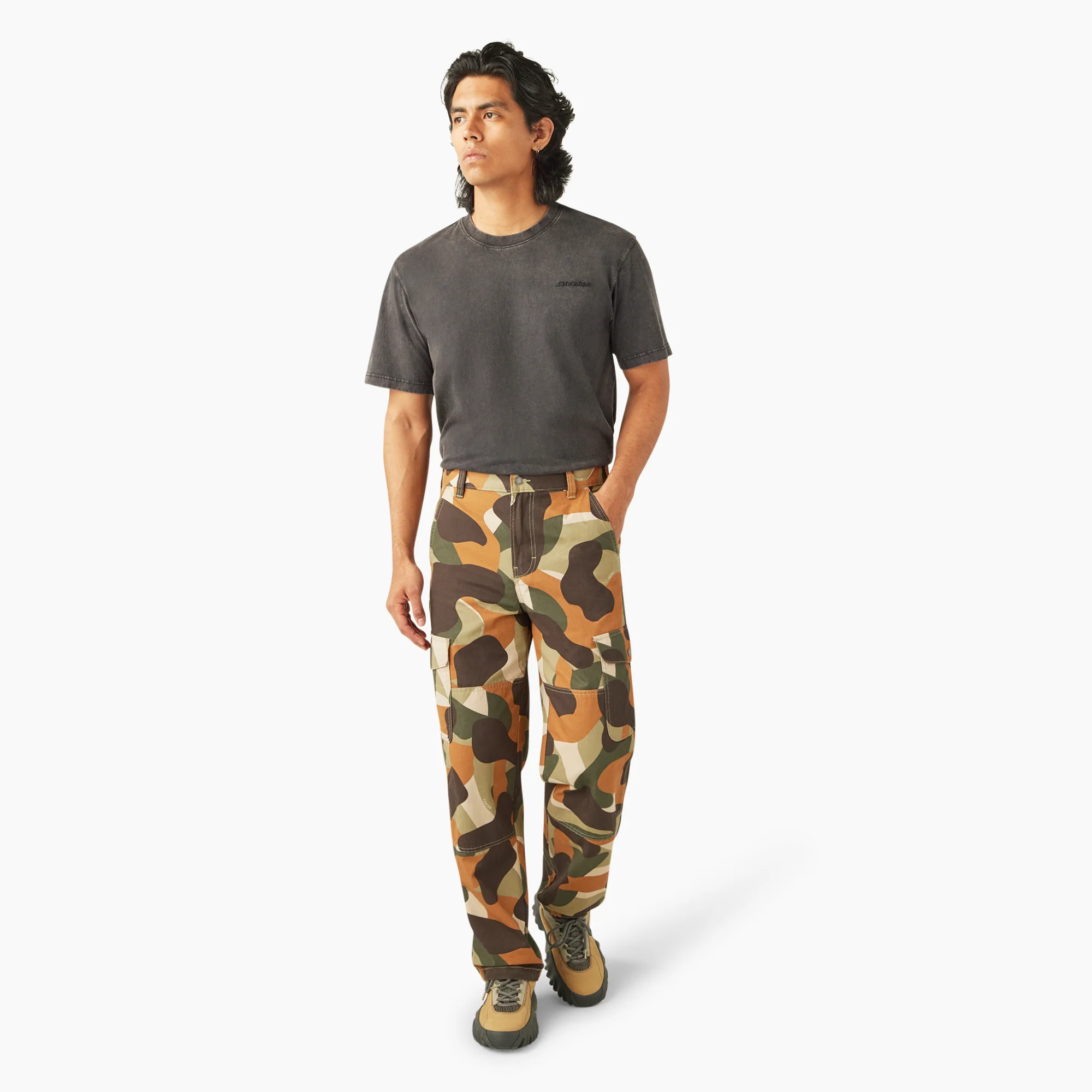 Camo Print Duck Cargo Pants 5 Camo Print Duck Cargo Pants