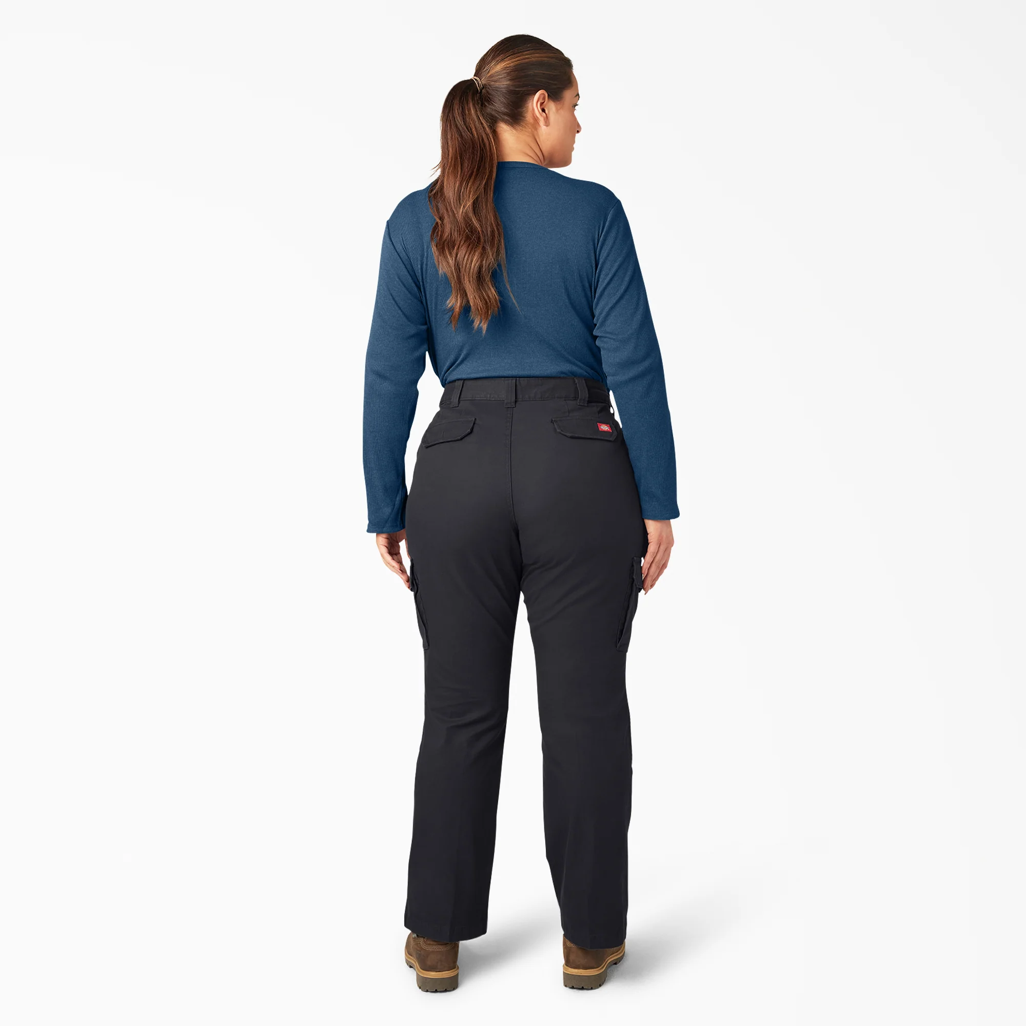 Women's Plus Relaxed Fit Cargo Pants 4 Women's Plus Relaxed Fit Cargo Pants